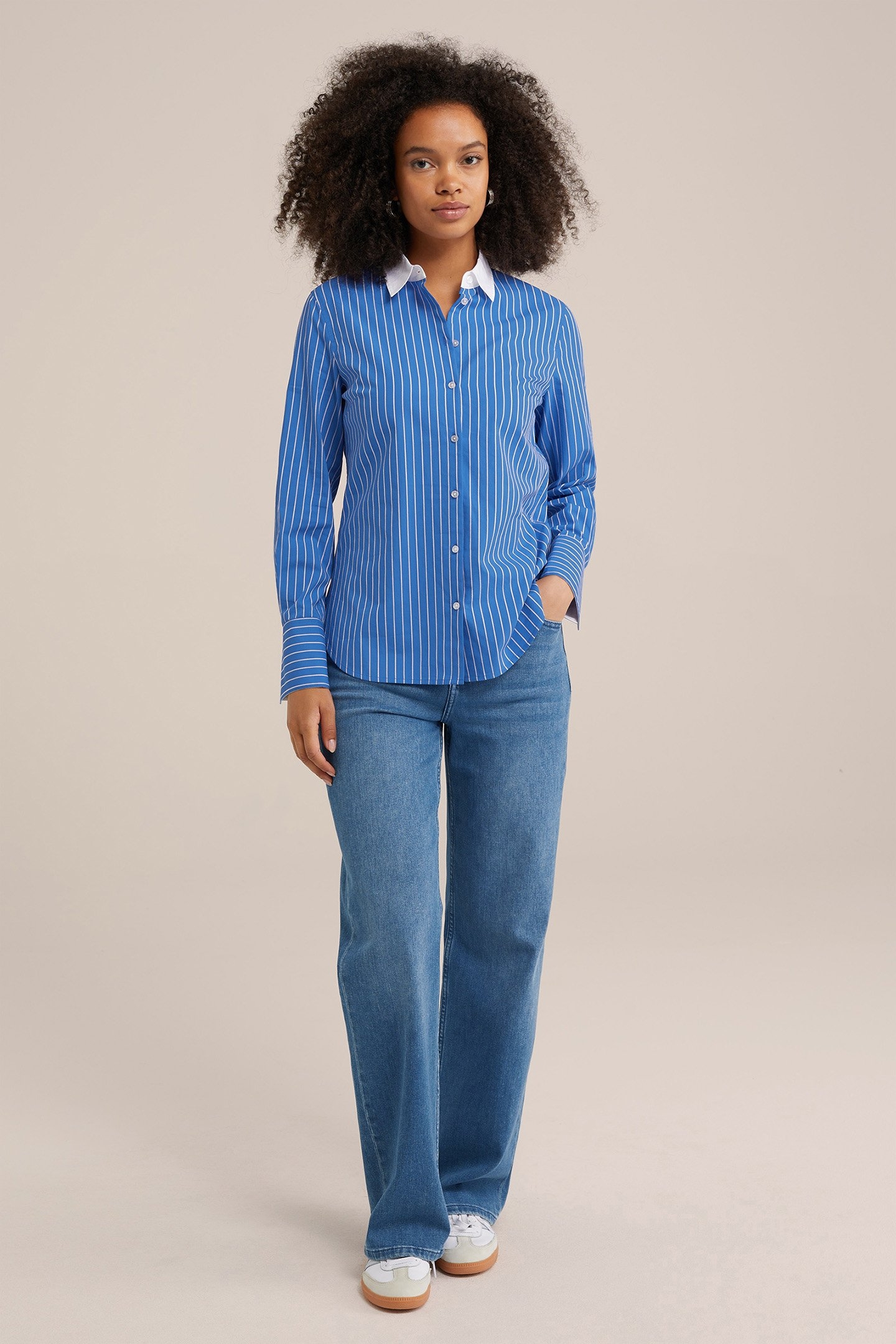 BLOUSE COBALT BLUE 3