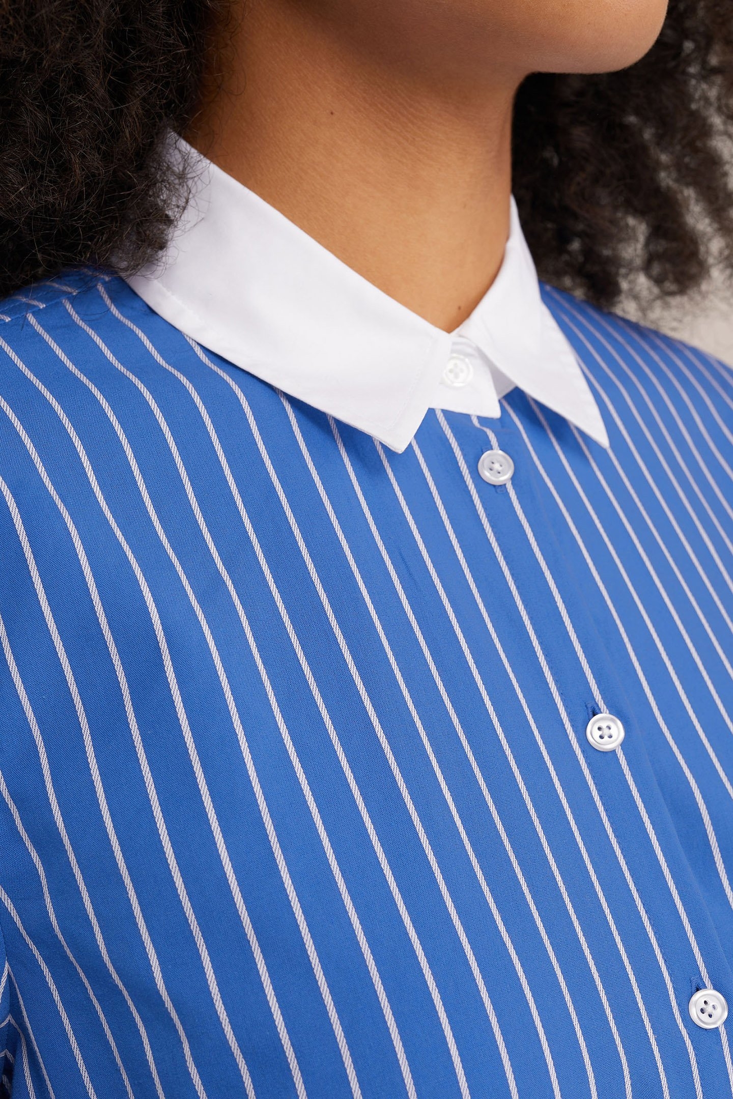 BLOUSE COBALT BLUE 5