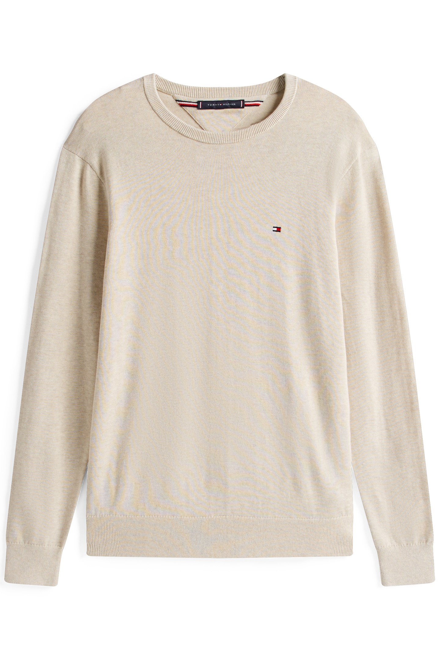 ESSENTIAL SSNL RELAXED FIT CREW NECK PULLOVER CREME 4