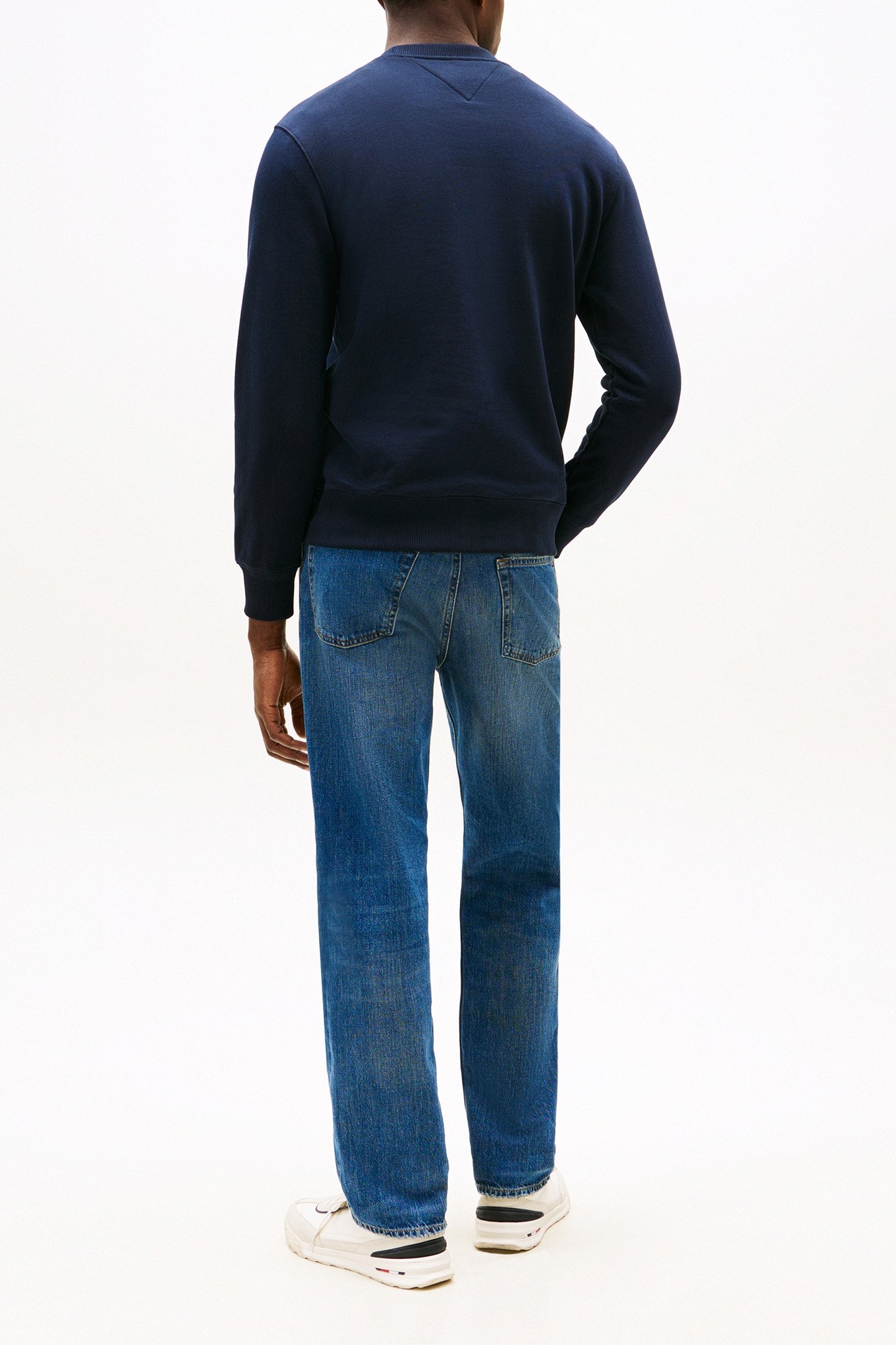 HILFIGER STACKED STANDARD FIT SWEATSHIRT DESERT SKY BLUE 3