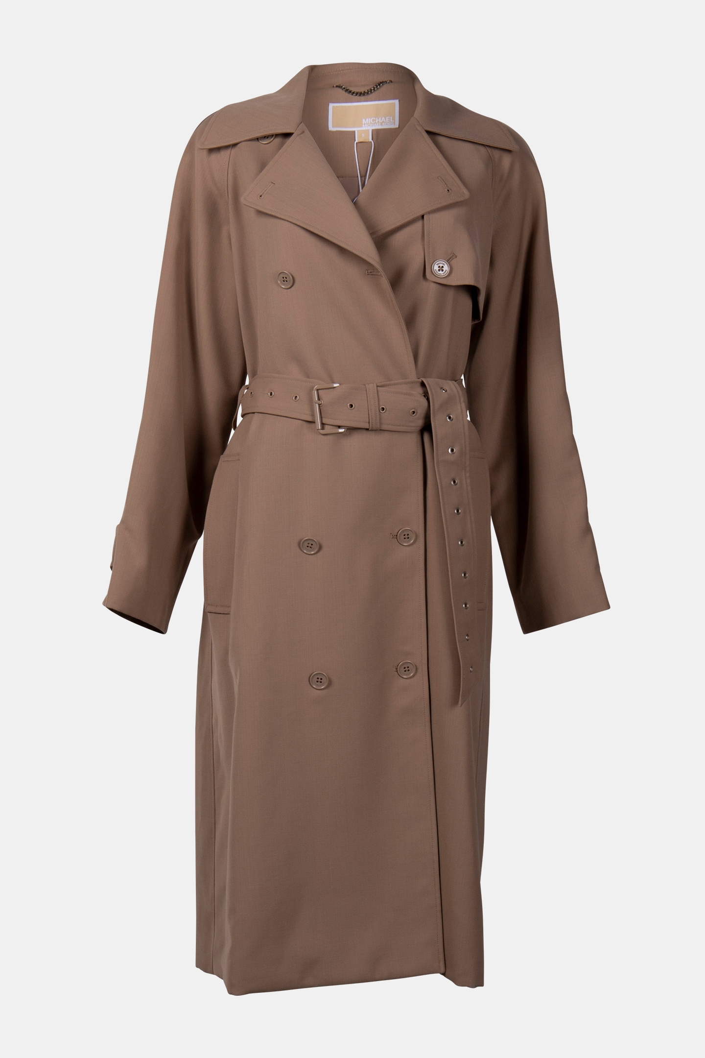 DOLMAN BELTED TRENCH COAT IN BEIGE 3