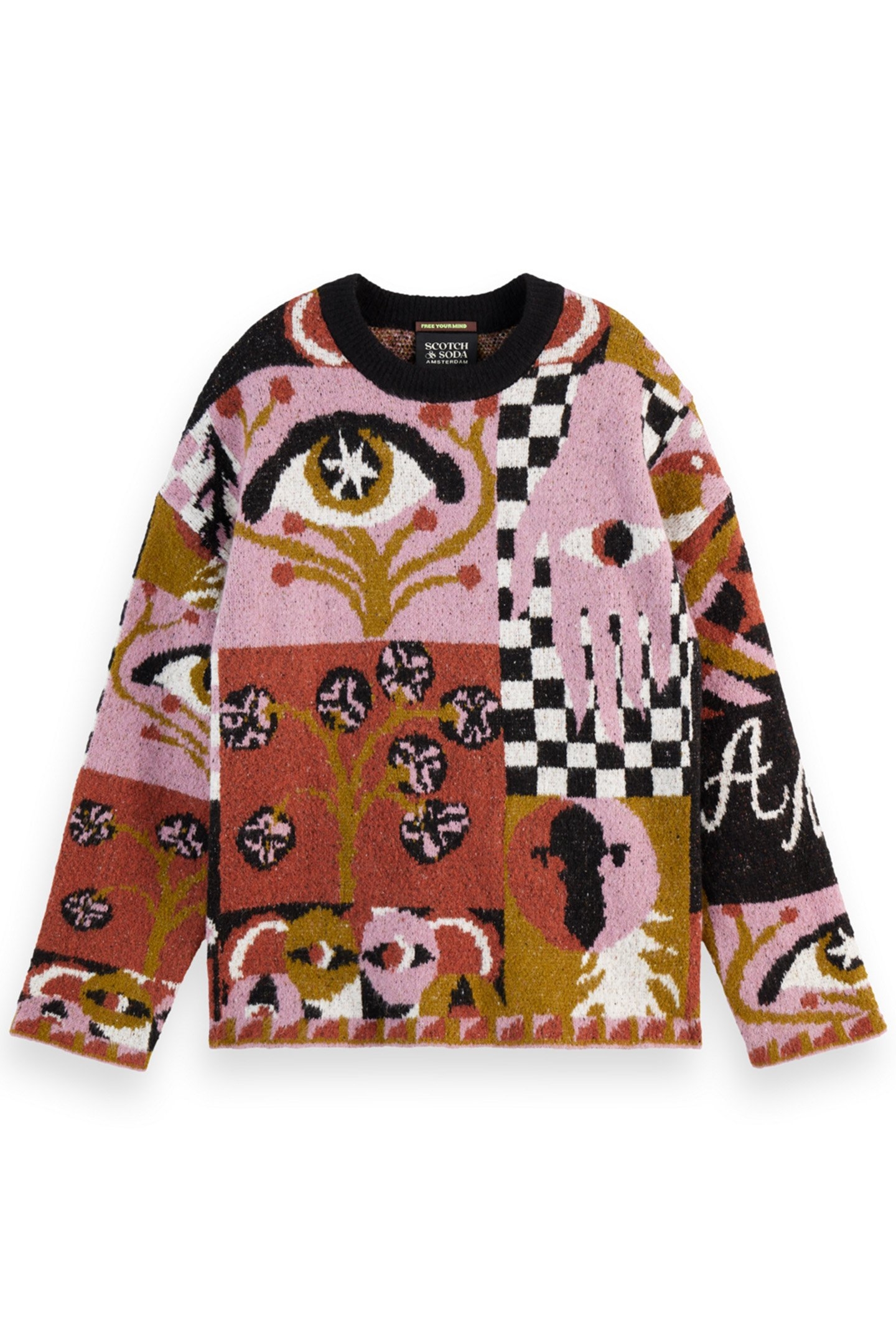 JACQUARD OVERSIZED PULLOVER FREE MIND JACQUARD 4