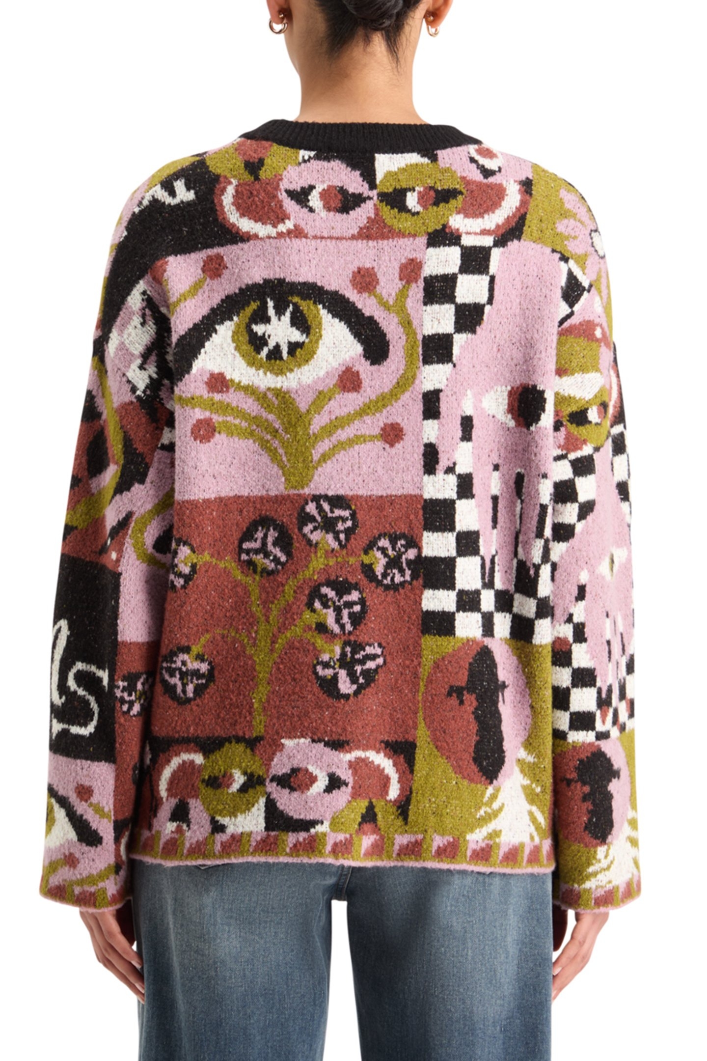 JACQUARD OVERSIZED PULLOVER FREE MIND JACQUARD 2