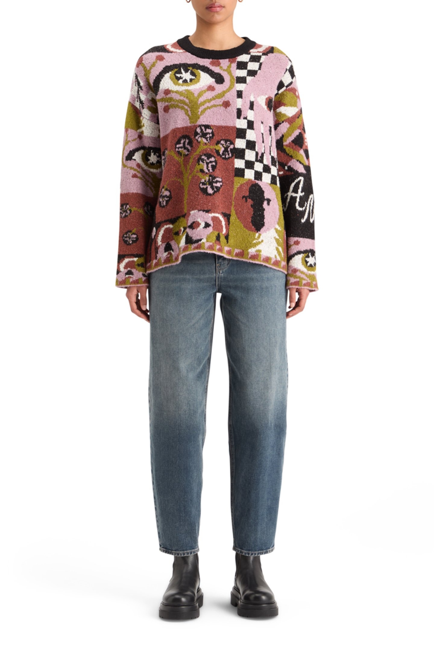 JACQUARD OVERSIZED PULLOVER FREE MIND JACQUARD 3