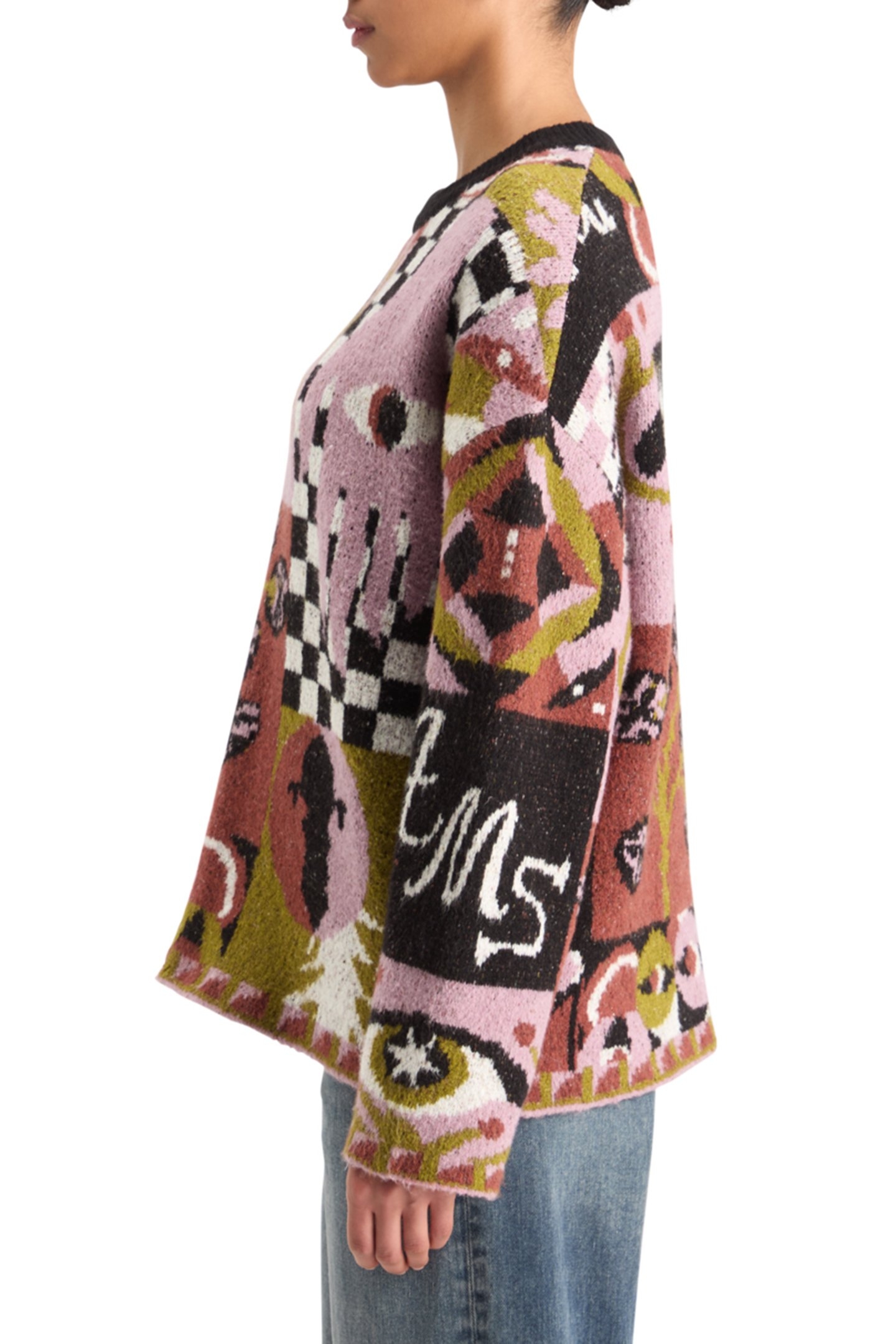 JACQUARD OVERSIZED PULLOVER FREE MIND JACQUARD 6