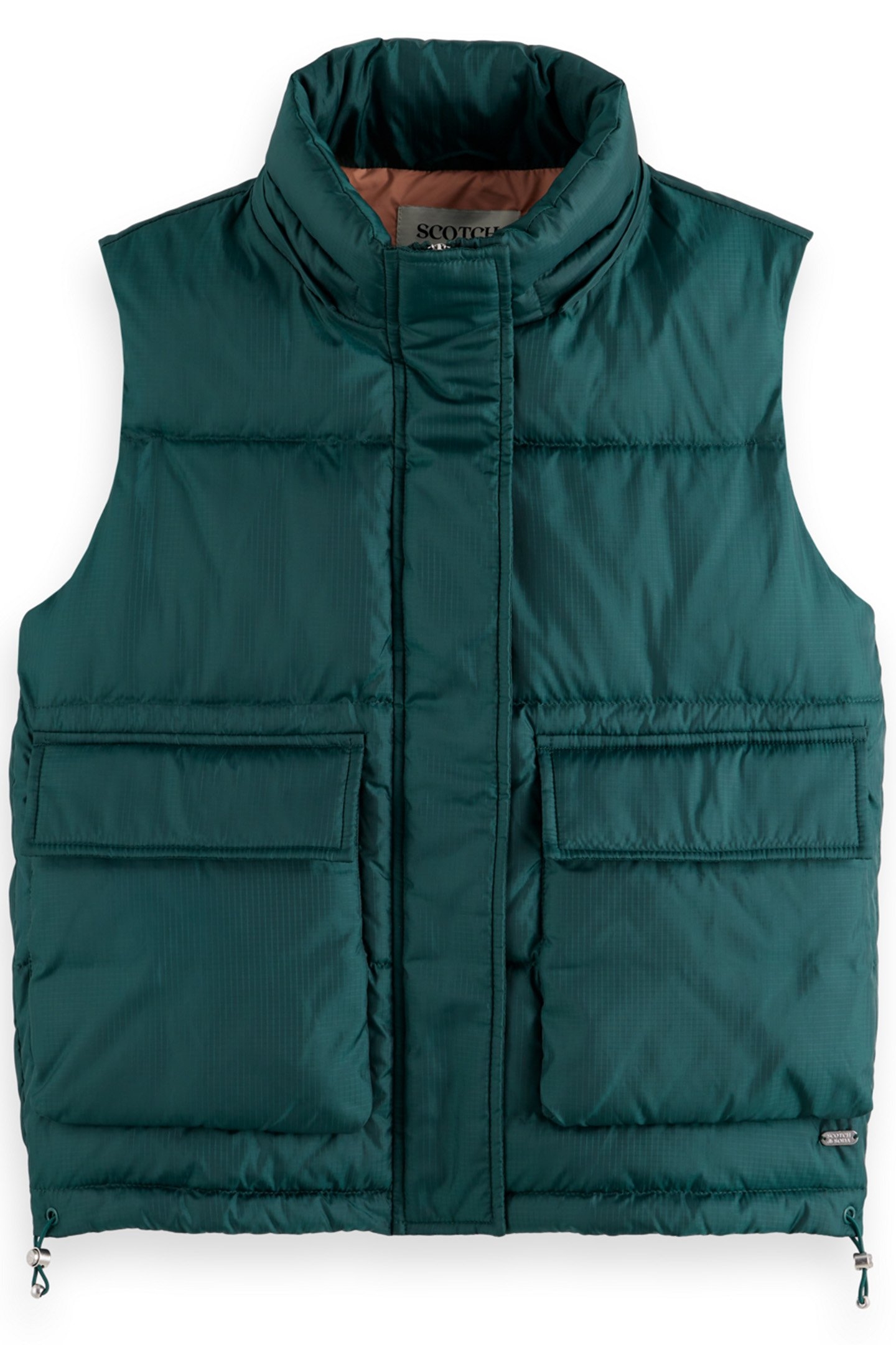 BODYWARMER WITH HOOD CYPRESS GREEN 3