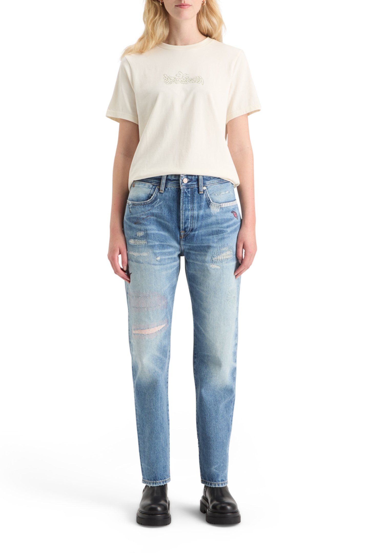 THE BUZZ SLIM BOYFRIEND JEANS - PLAYLIST 3