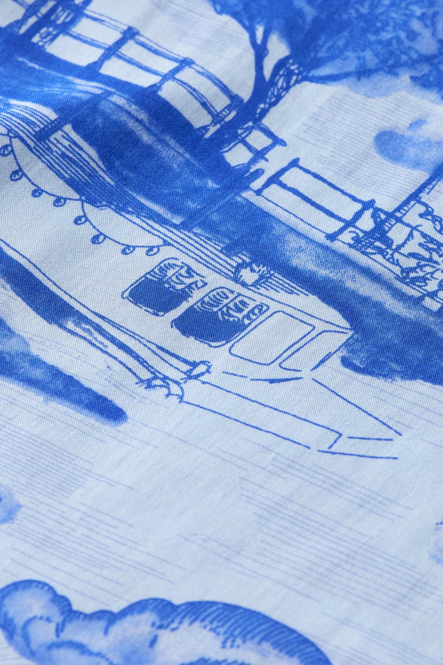 VISCOSE PRINTED RELAXED FIT SHIRT JOURNEY OF THE FREE MIND B 3