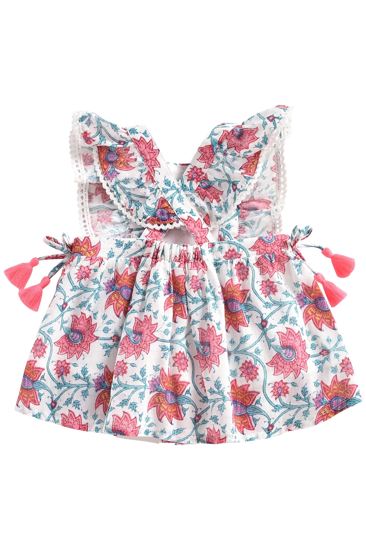 DRESS OXACA JAIPUR FLOWERS 3