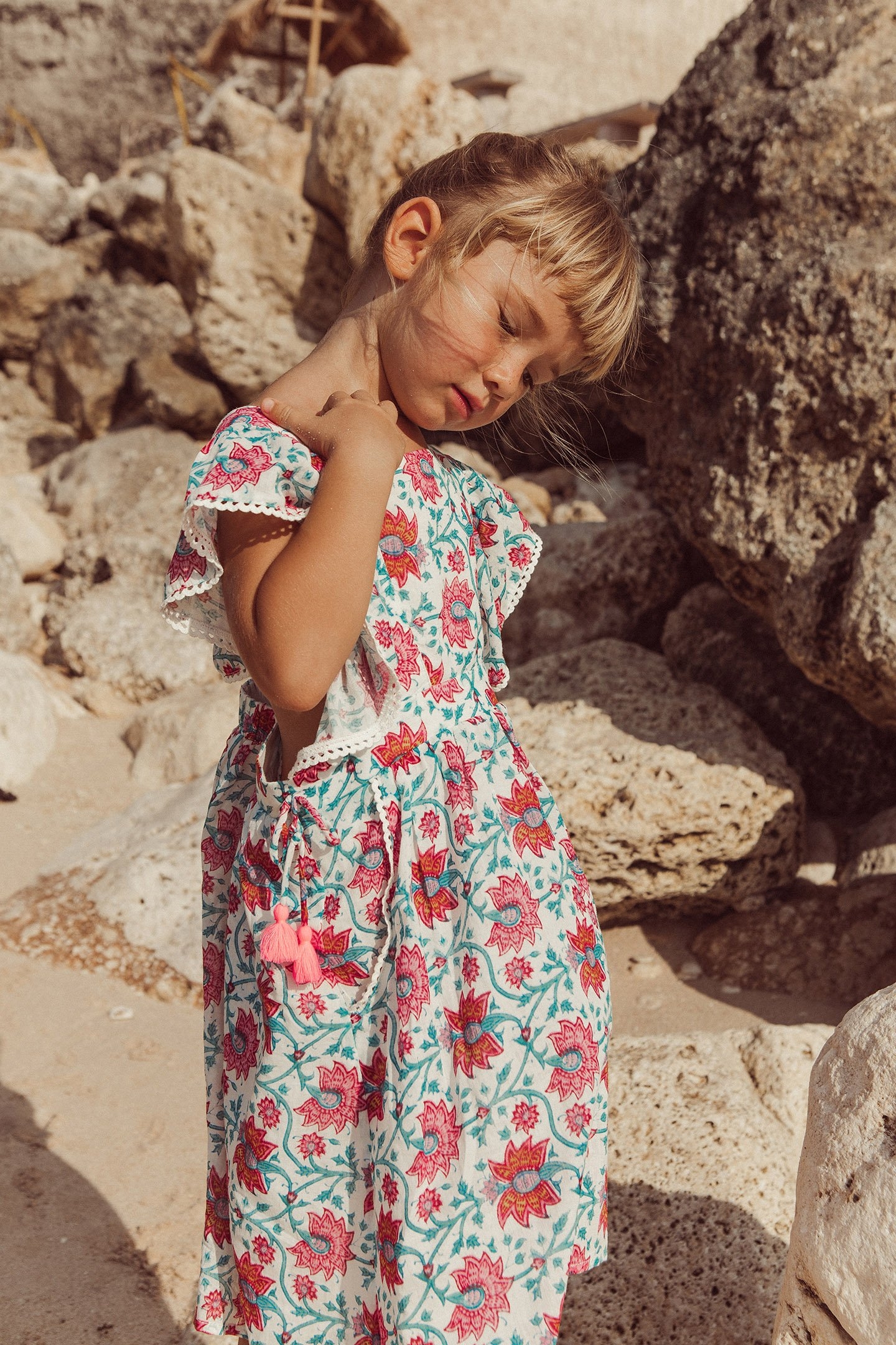 DRESS OXACA JAIPUR FLOWERS 7