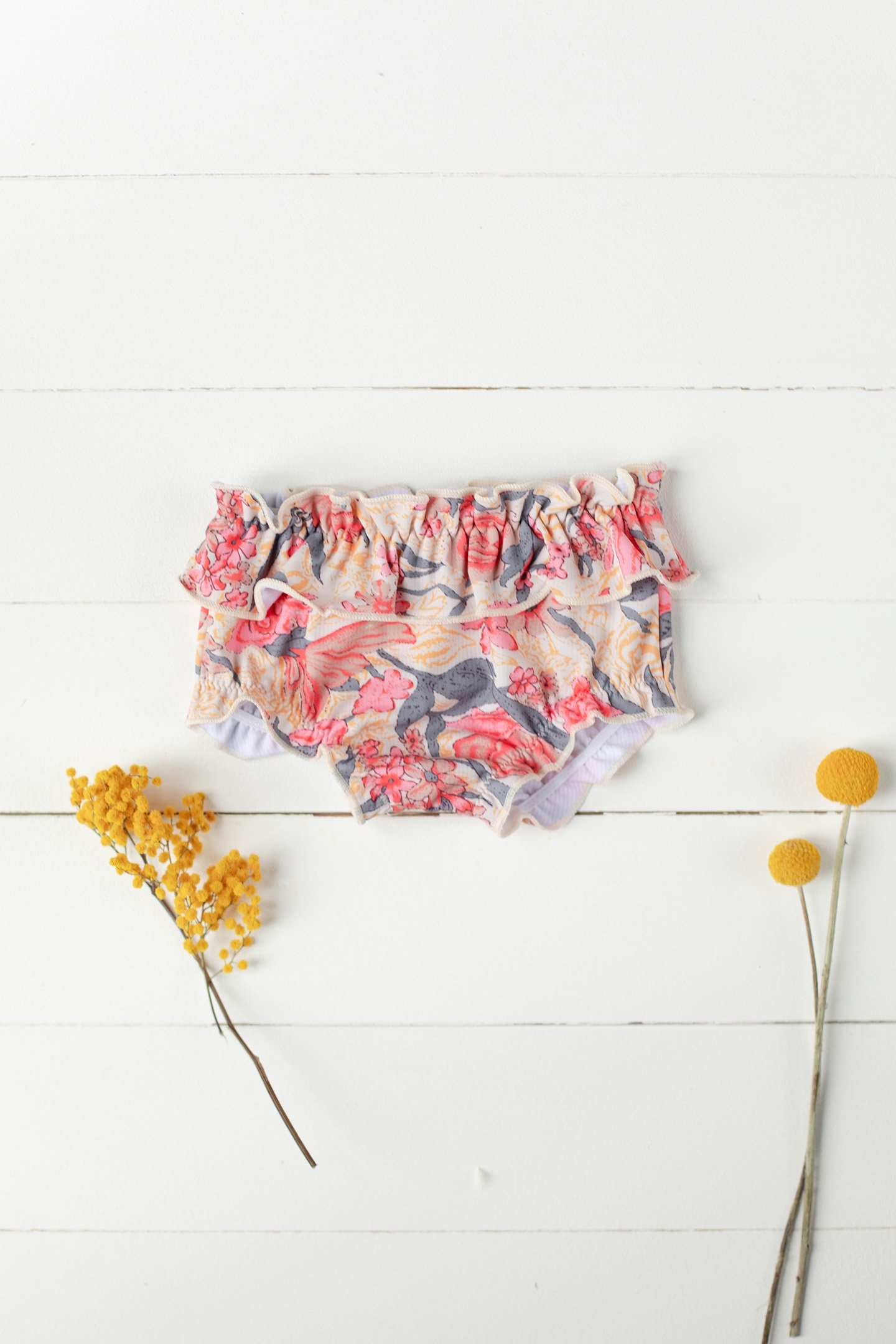 BLOOMERS COCO PINK FLOWERS 3