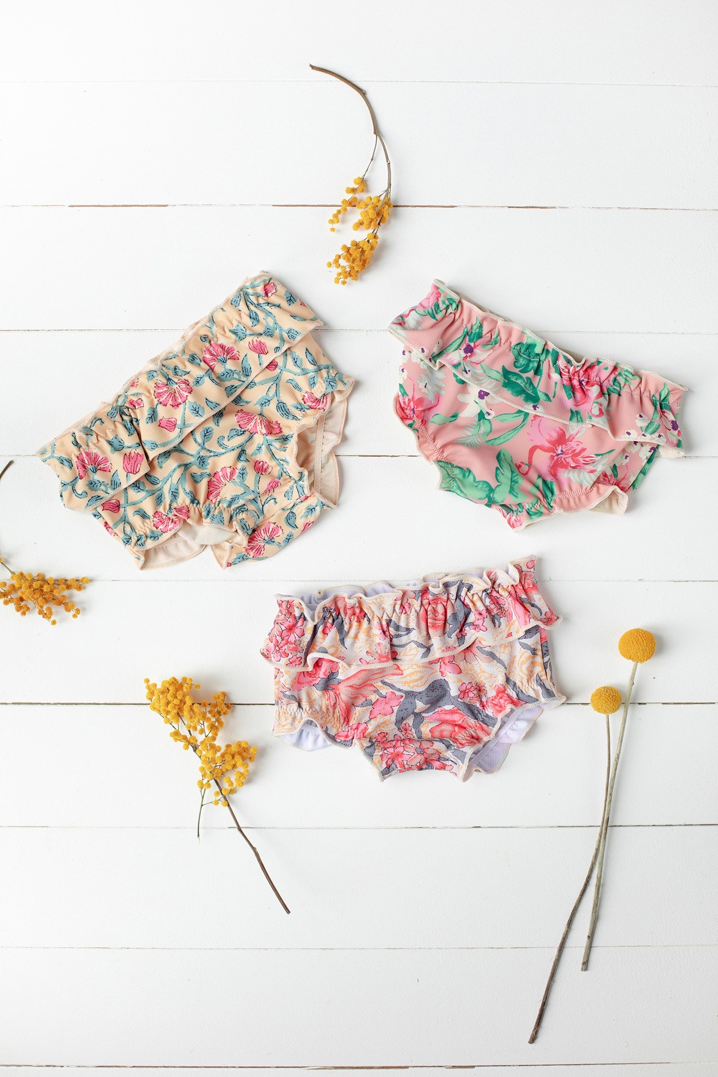 BLOOMERS COCO PINK FLOWERS 4