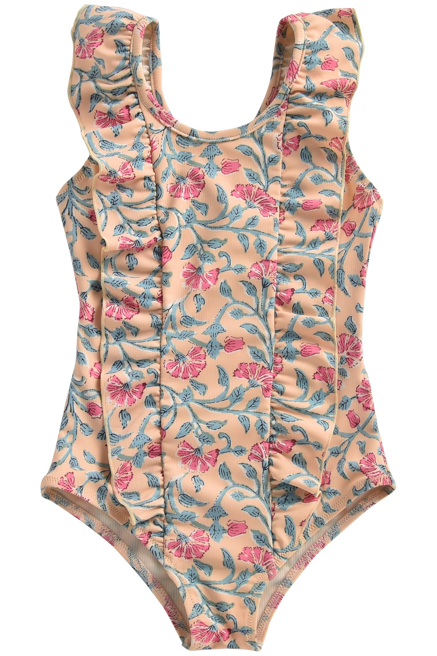 BATHING SUIT MOSILLOS LEMON FLOWERS 2