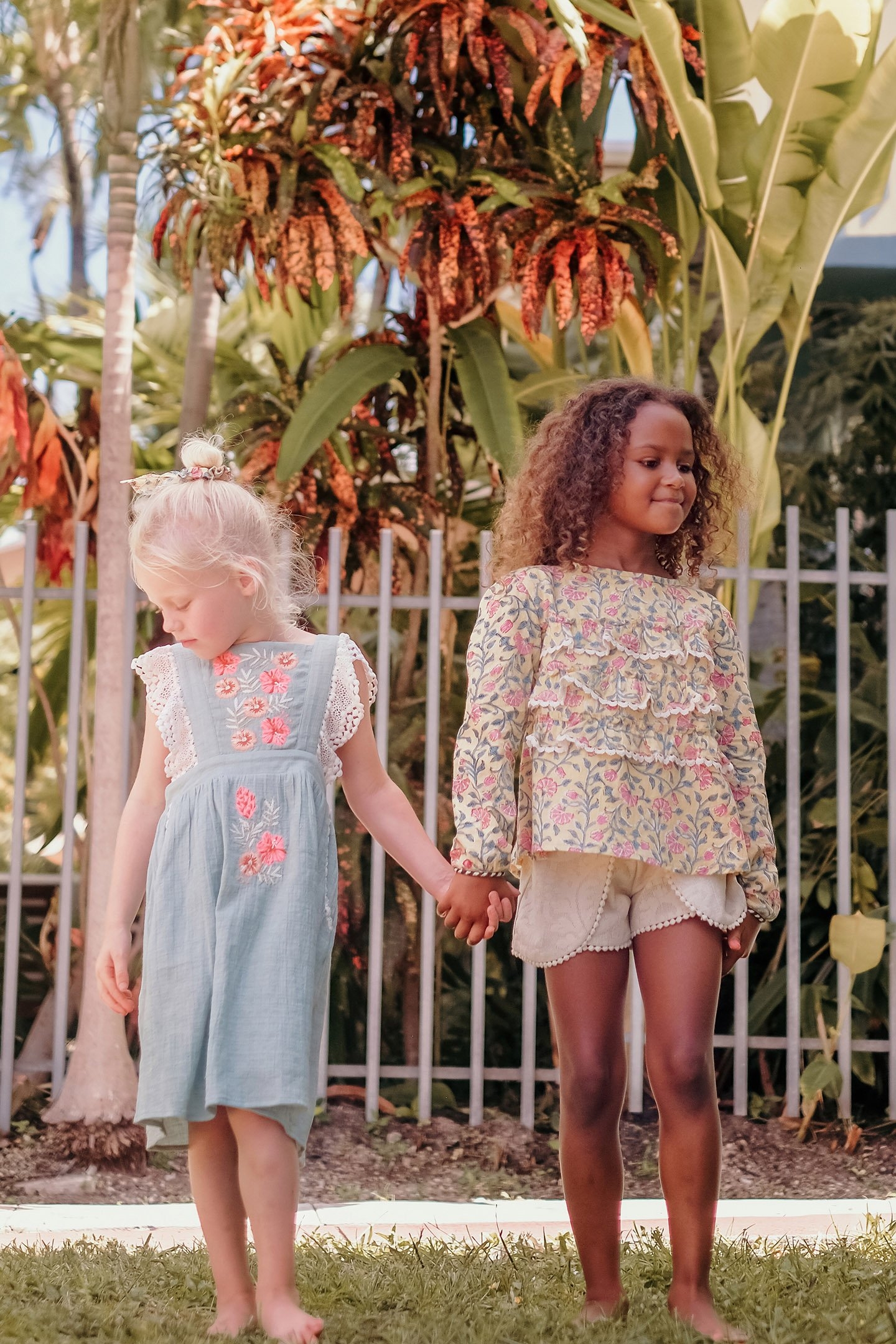 BLOUSE CAMPECHE LEMON FLOWERS 4