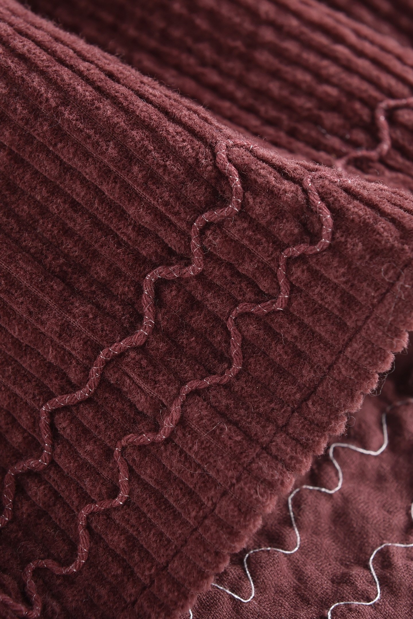 SKIRT ELEONOR AUBERGINE VELVET 6