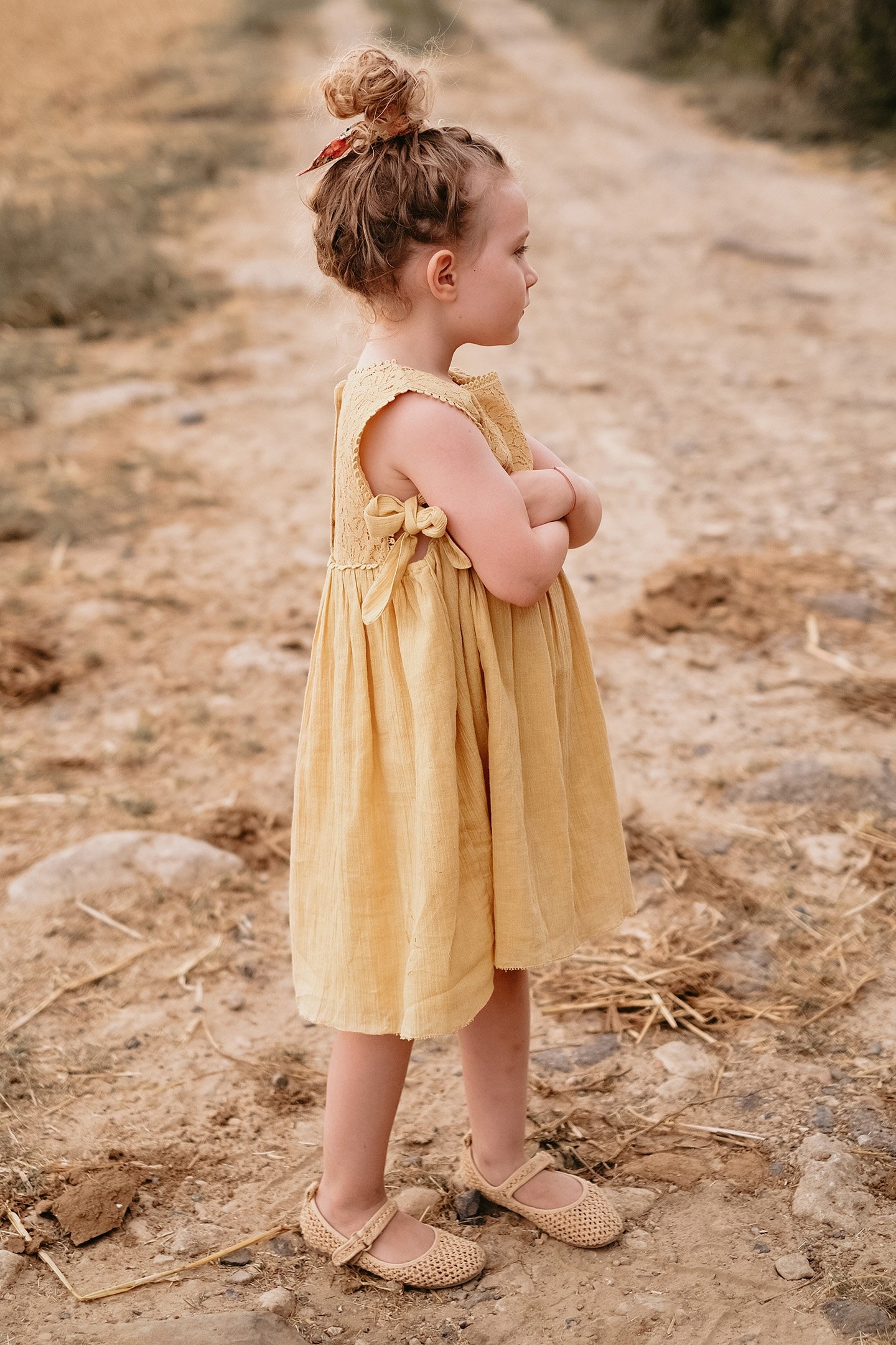 DRESS PAOLINA SOFT HONEY 3