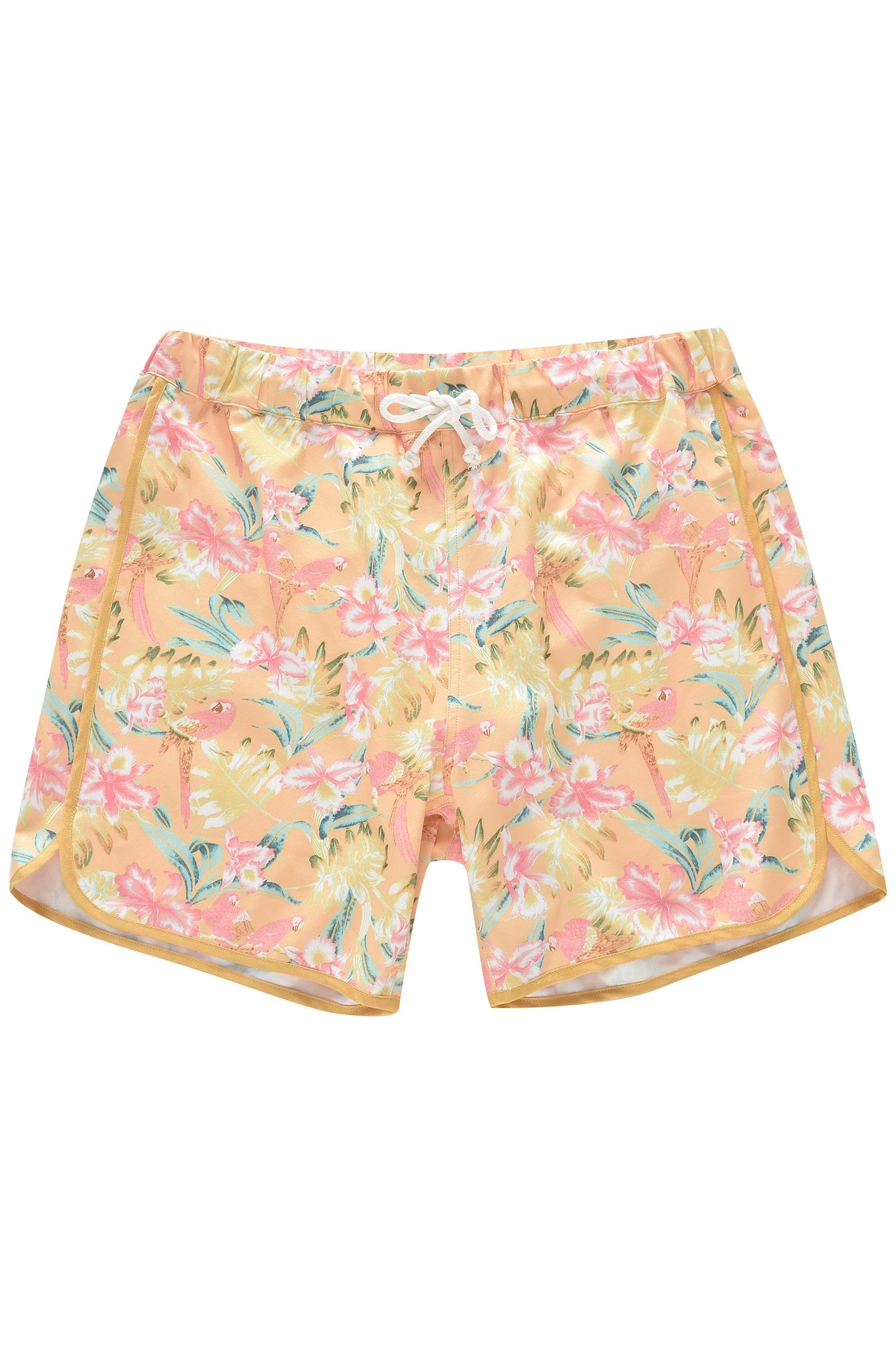 SWIM SHORTS ADERIEN SOFT HONEY PARROTS 1