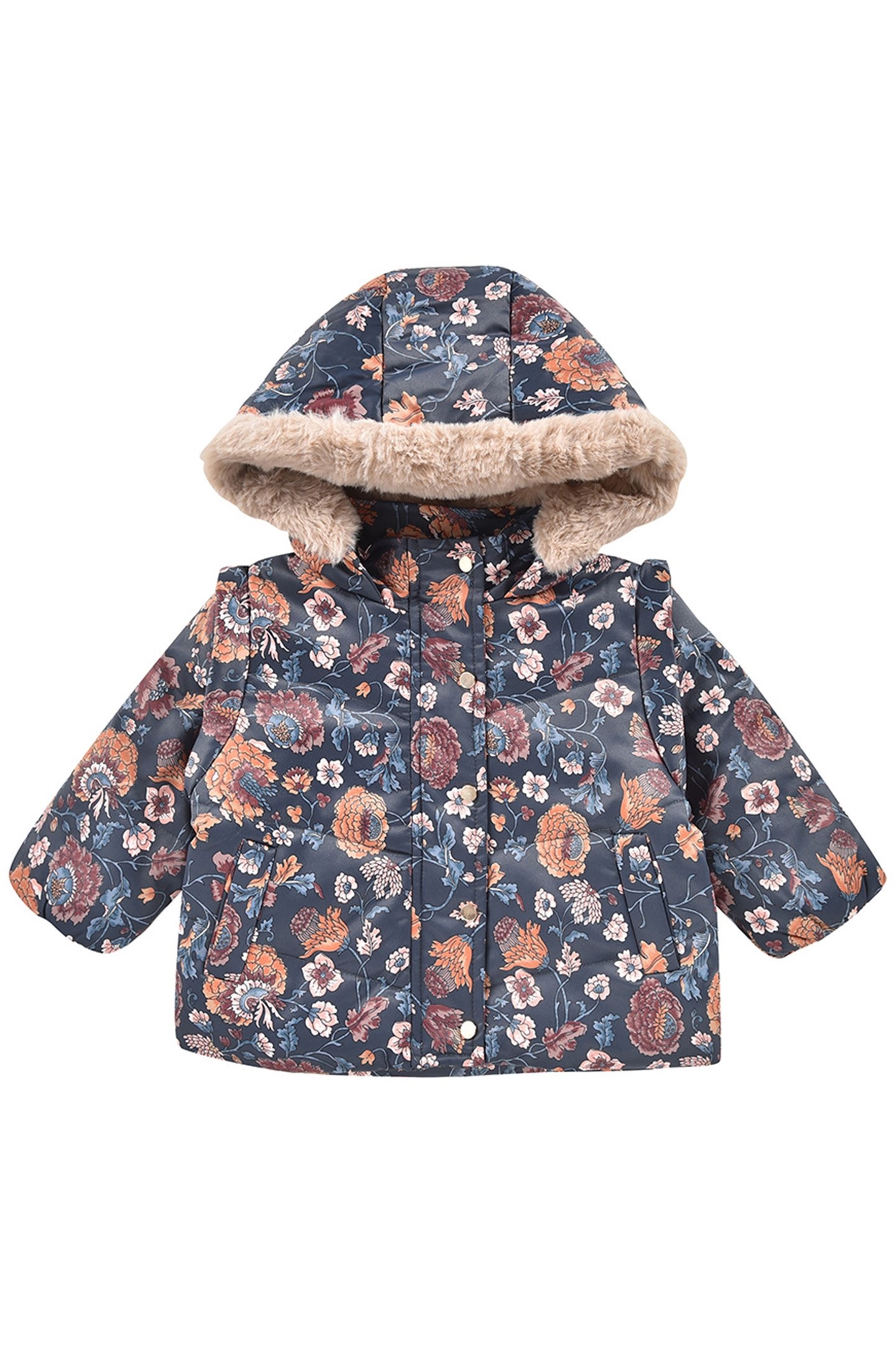 PUFFY JACKET EDALISE CHARCOAL 2