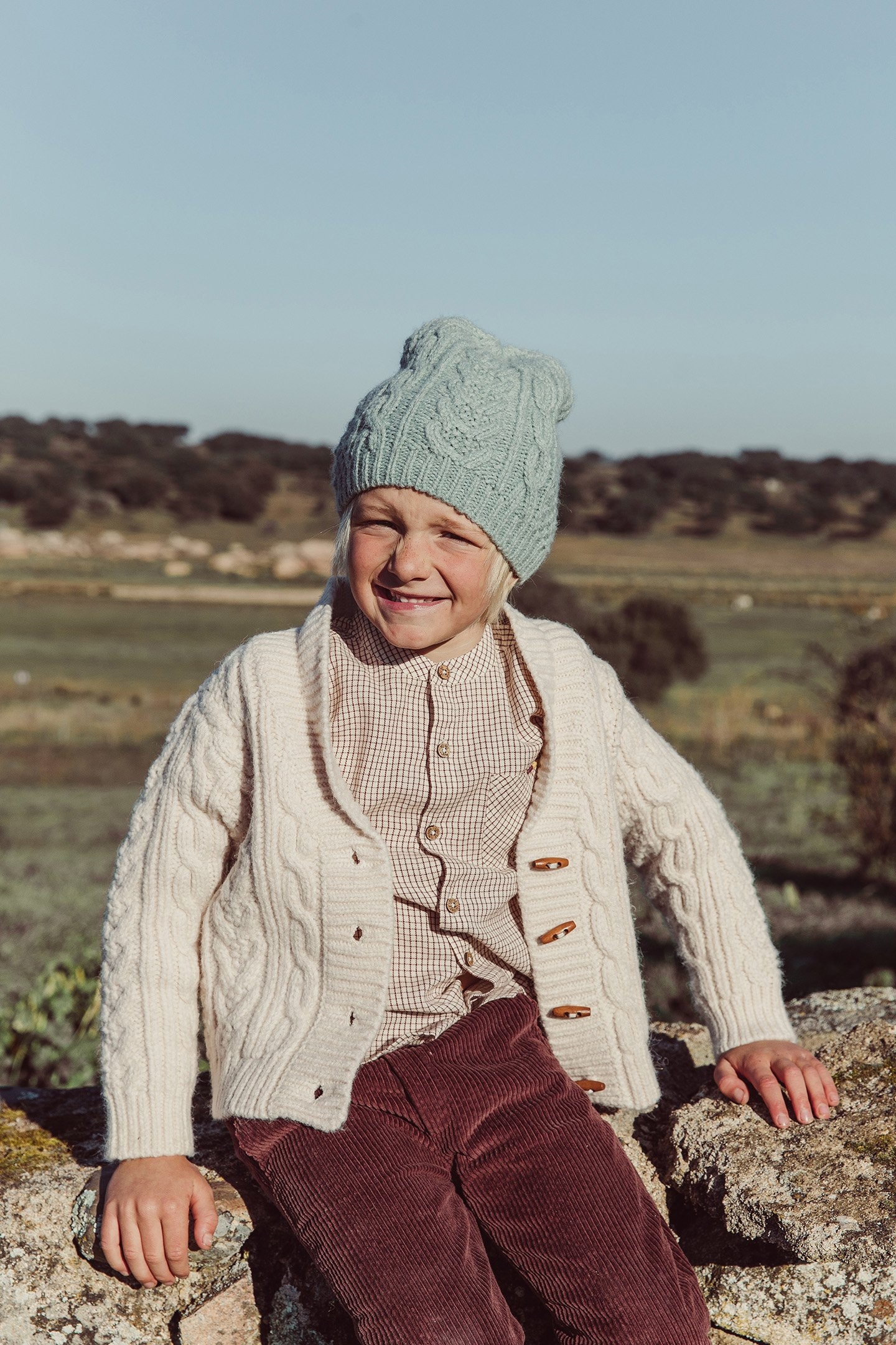 CARDIGAN SACHA CREAM 1