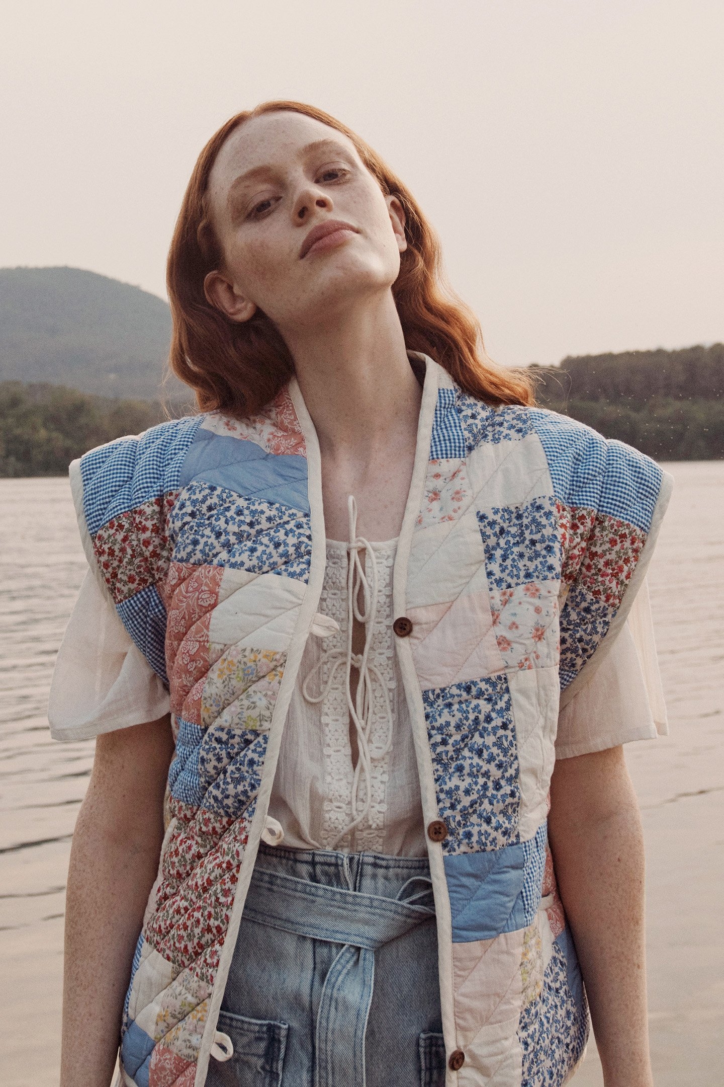 BLOUSE MARINE OFF WHITE 2