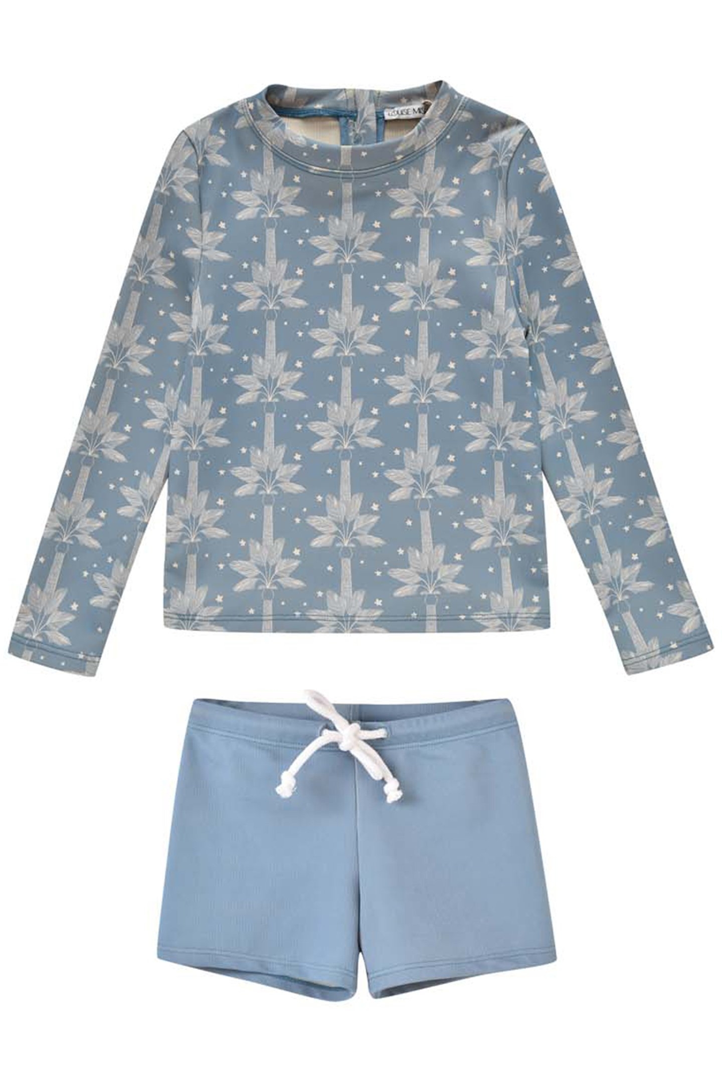 SWIMSUIT AGIK BLUE PEACOCK MANDALA 2