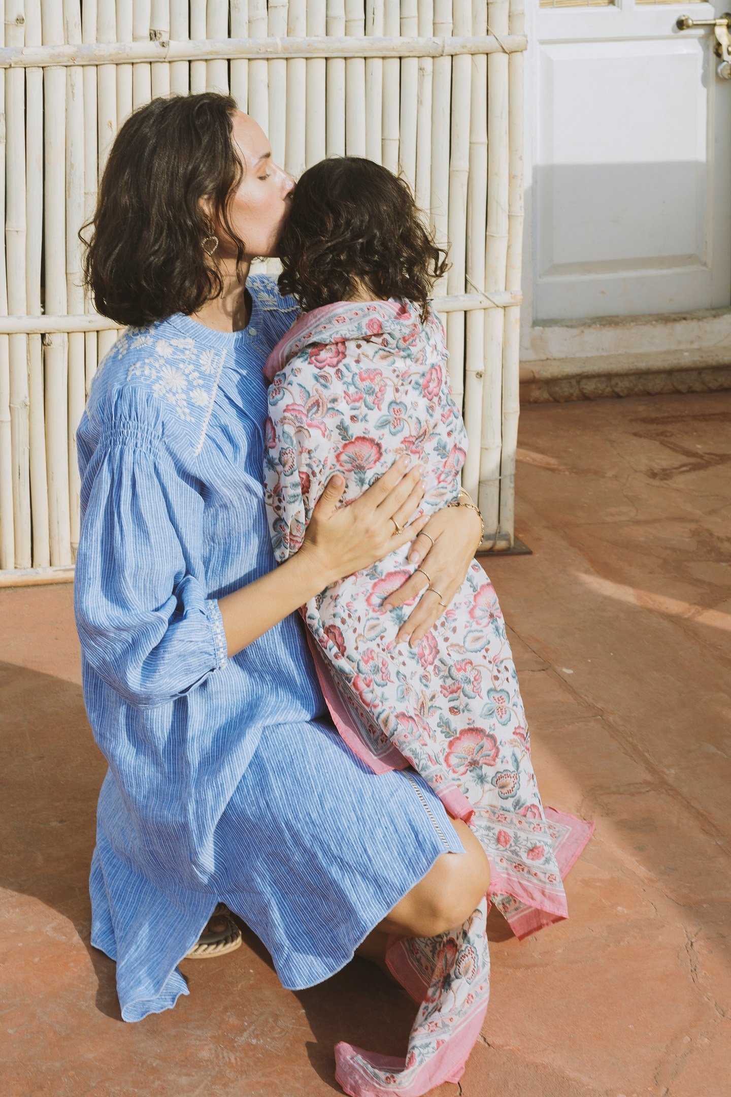 DRESS NILOU BLUE STRIPES 2