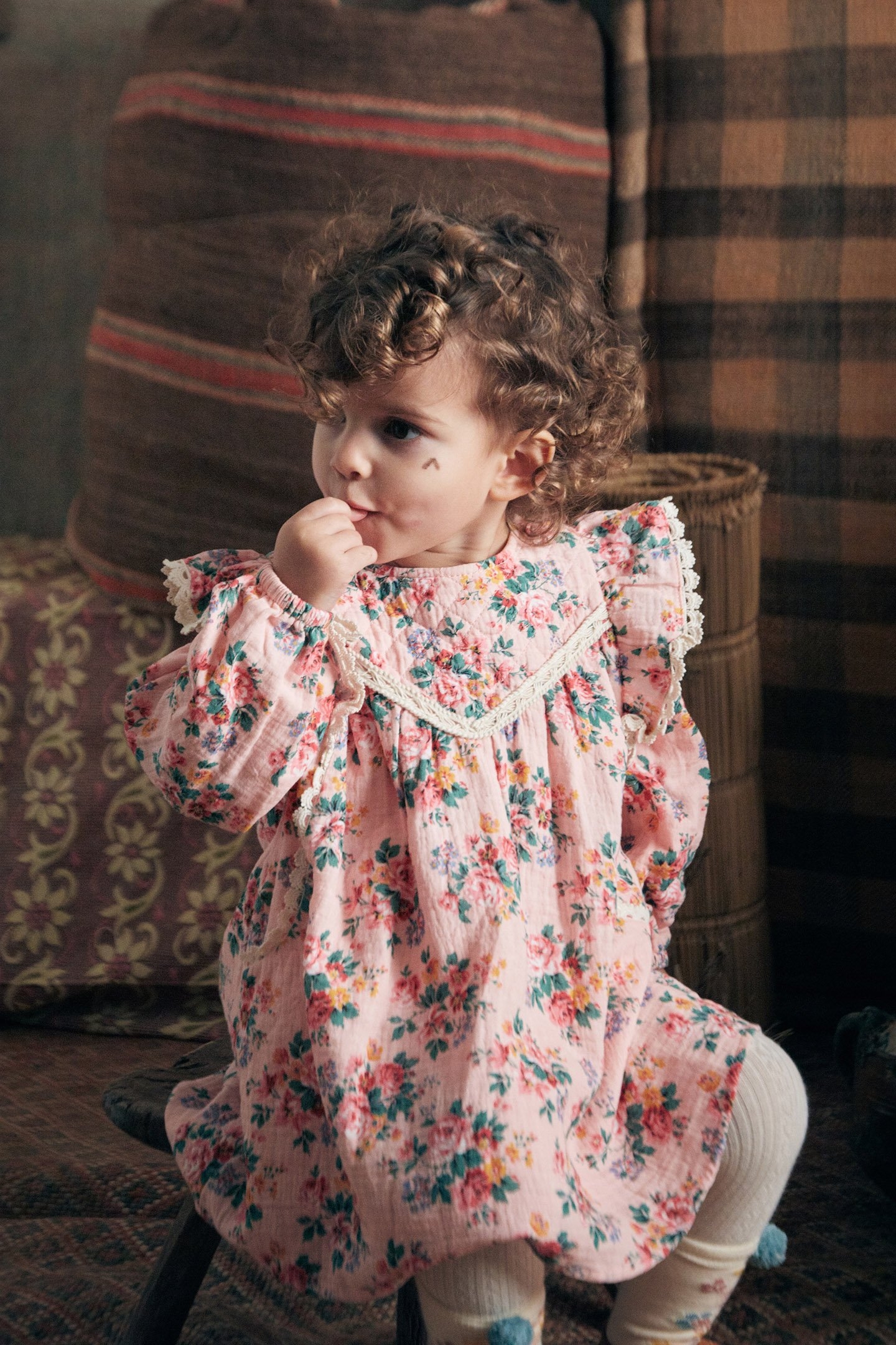 DRESS LARA PINK SEYLAN FLOWERS 3