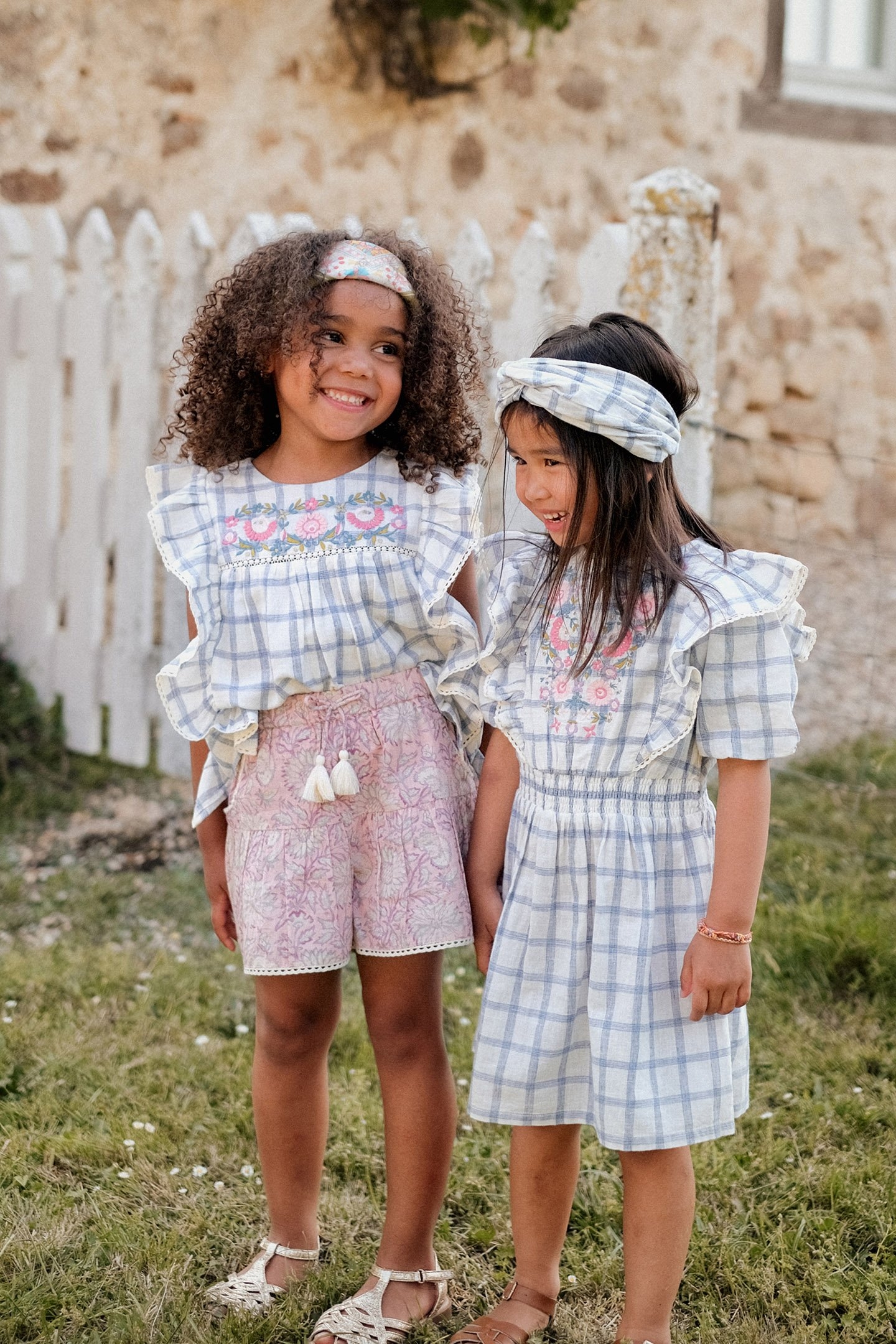 SHORTS ALAMBRA PINK DAISY GARDEN 3