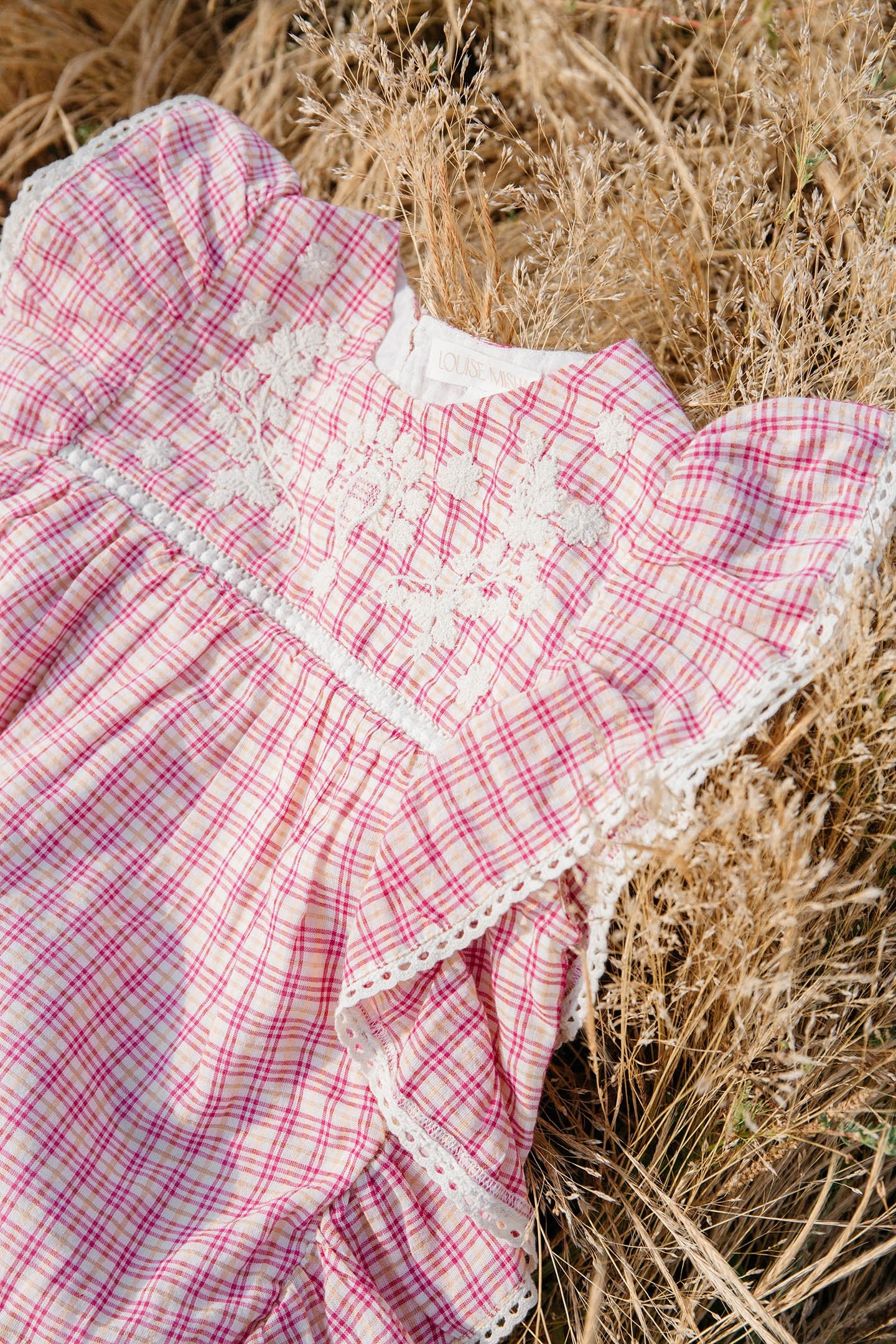 BLOUSE MALA FUCHSIA TARTAN JOY 7