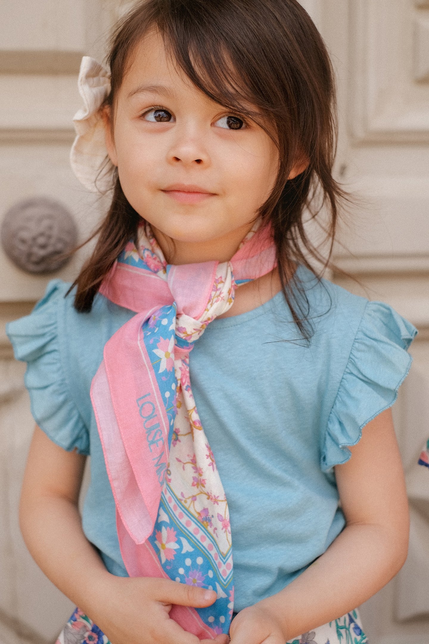 TEE HERMANCE STONE BLUE 2