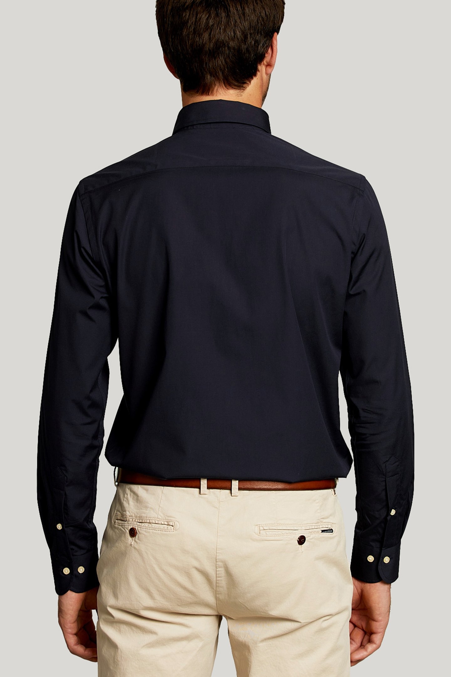 BLUE CUSTOM FIT UNI SHIRT 2