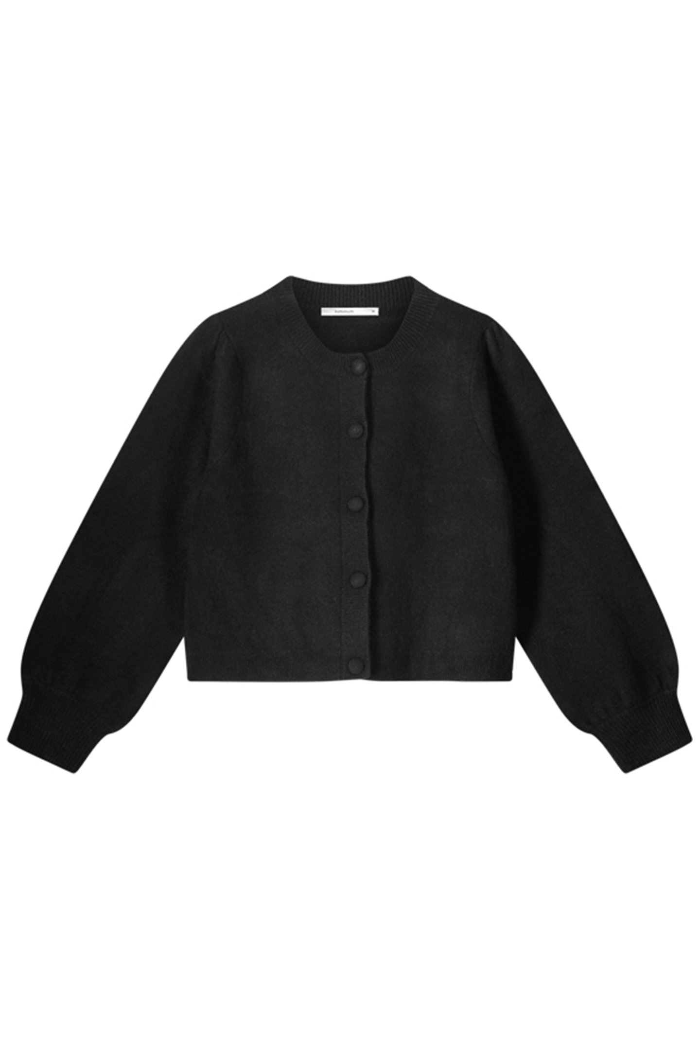 KNITTED CARDIGAN BLACK 3