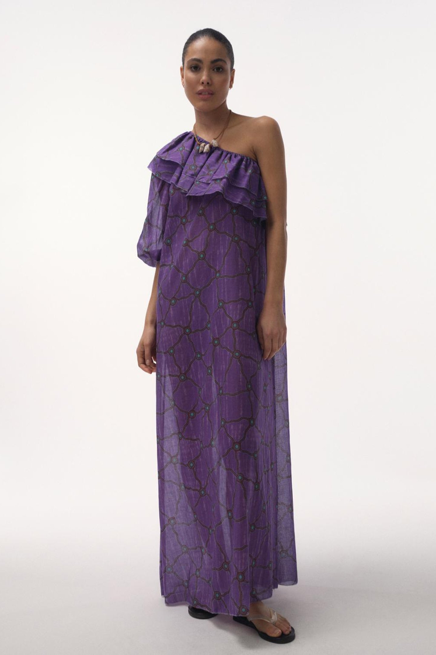 EVERLY DRESS PURPLE 1