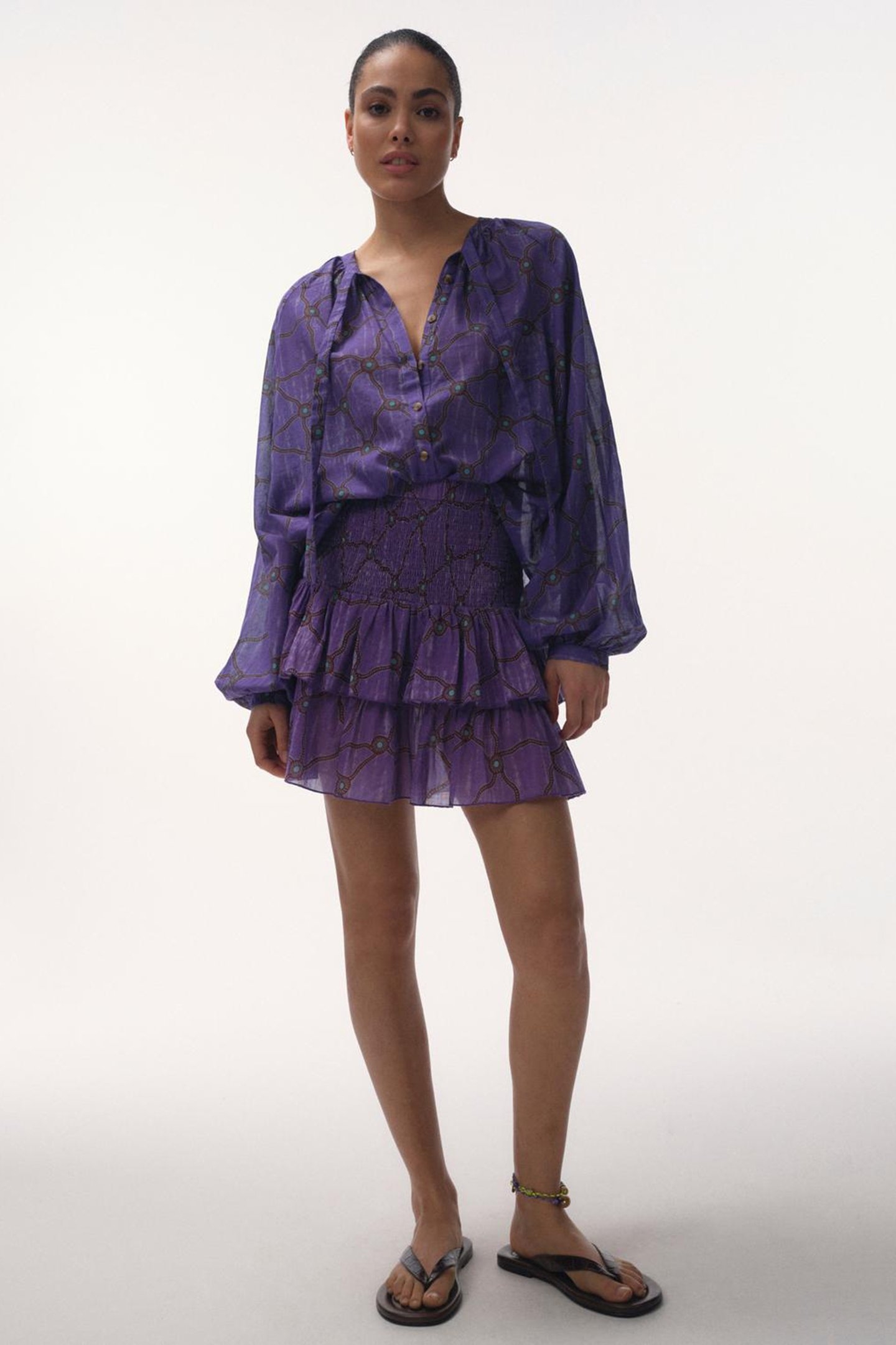 BREEZE BLOUSE PURPLE 1