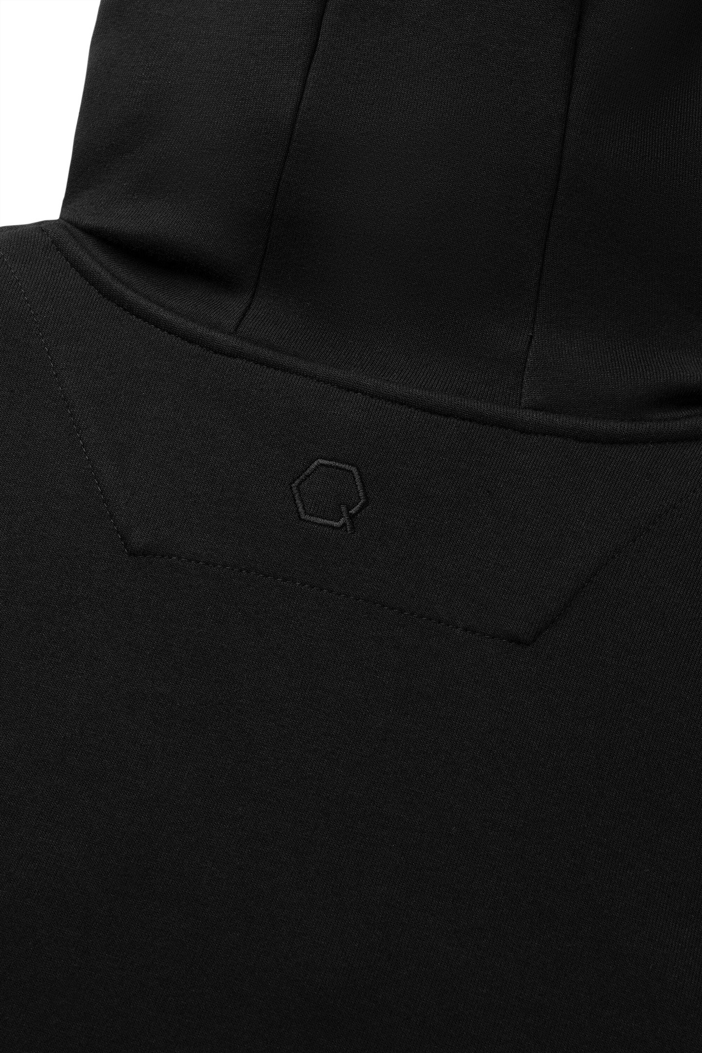 Q-SERIES REGULAR FIT HOODIE JET BLACK 6