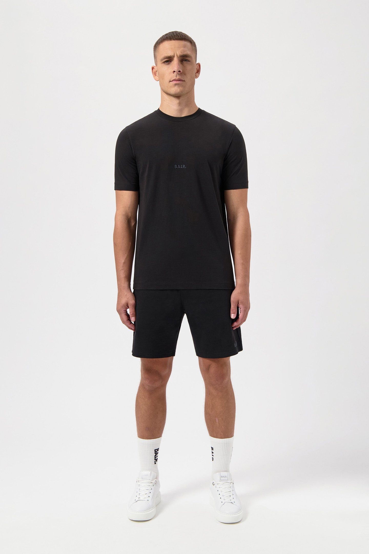 LOGO SLIM T-SHIRT JET BLACK 2