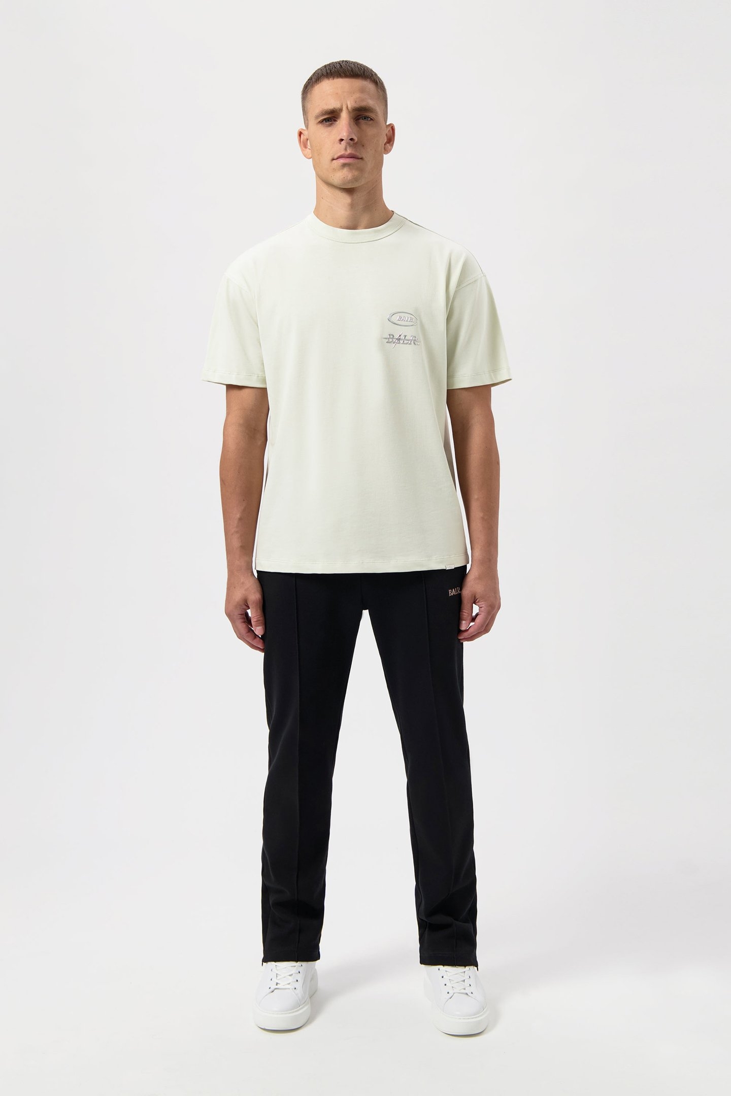 METALLIC BOX T-SHIRT LIGHT BEIGE 2