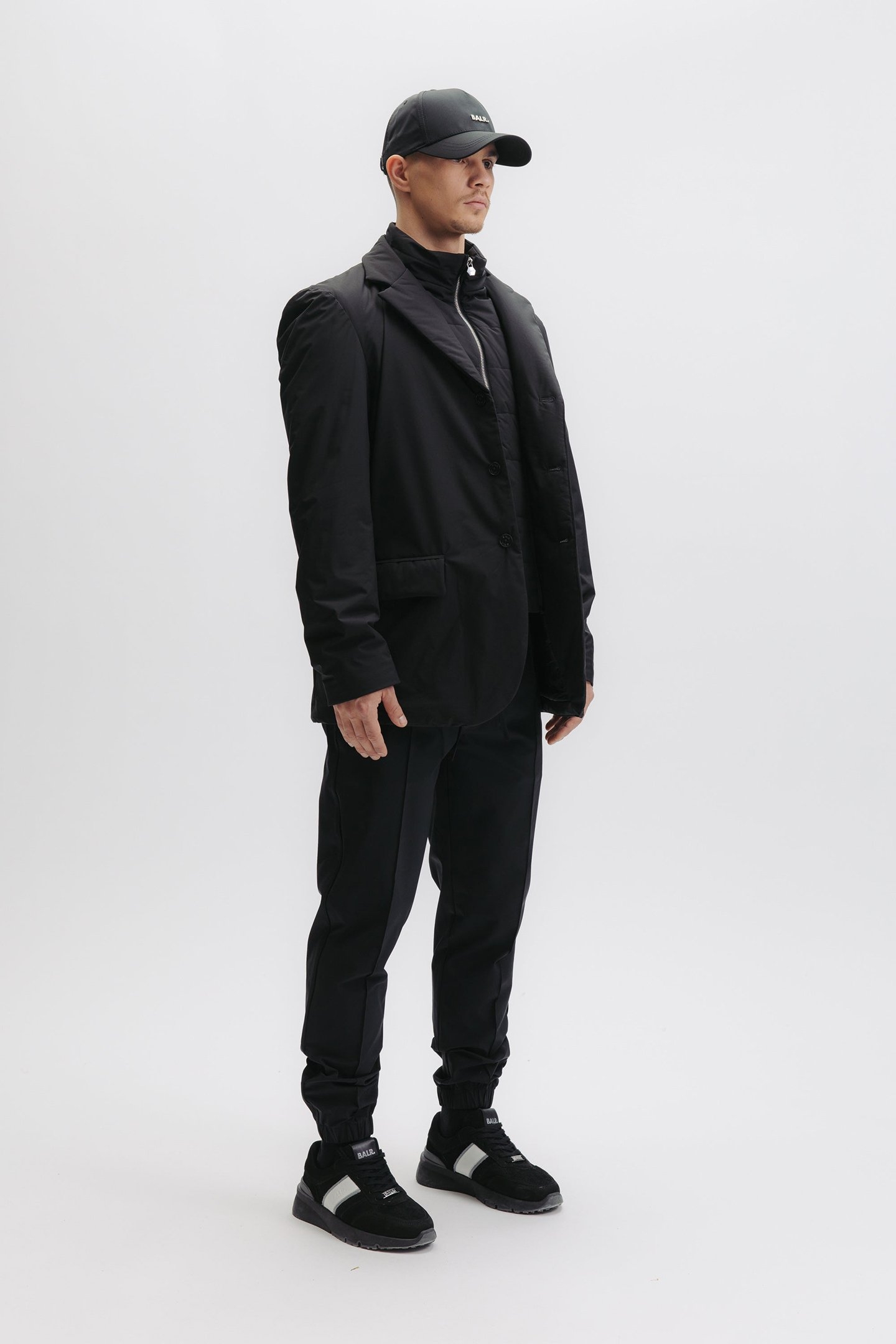 XI PADDED BLAZER JET BLACK 5