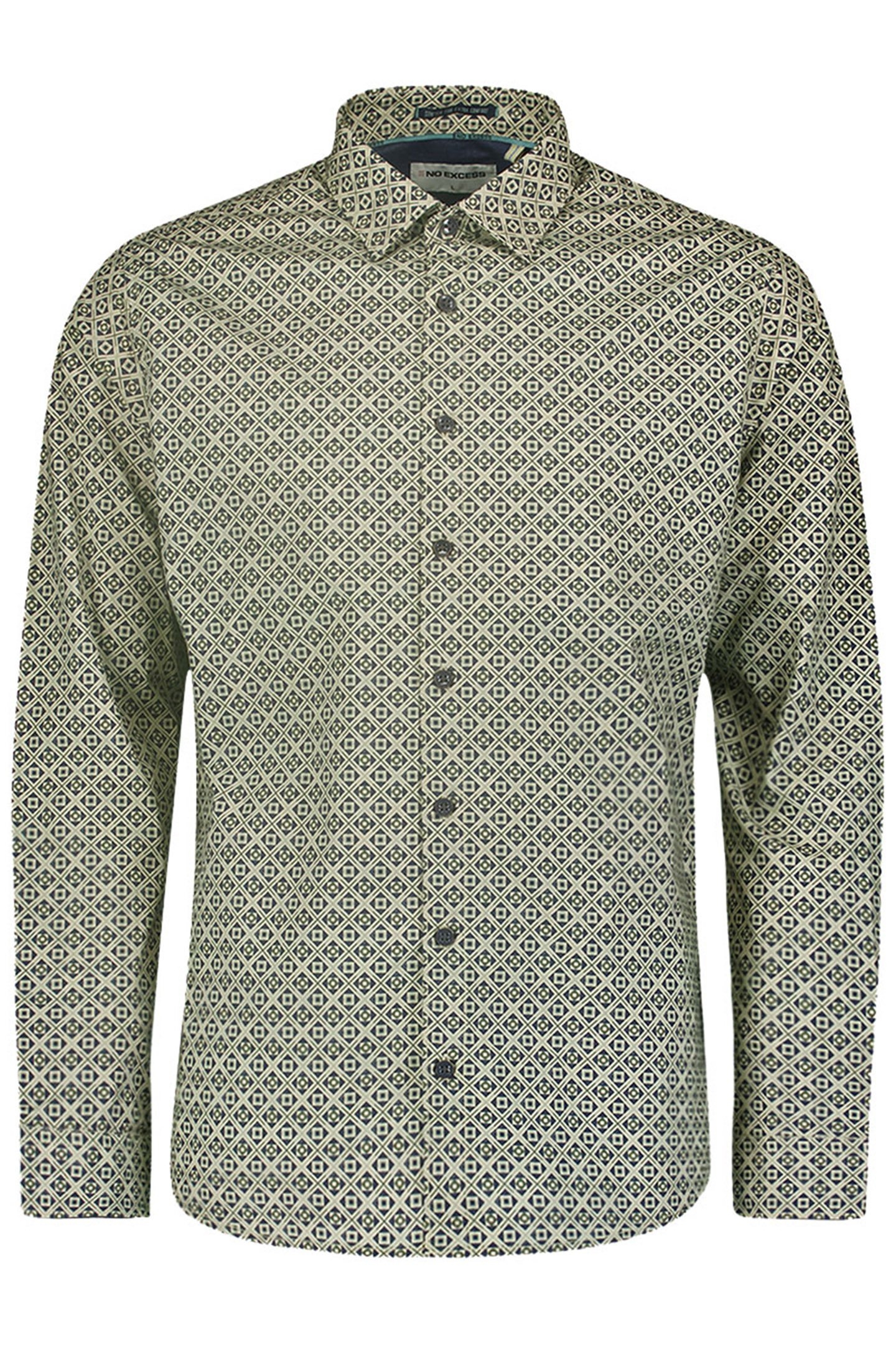 SHIRT STRETCH ALLOVER PRINTED NIGHT 4