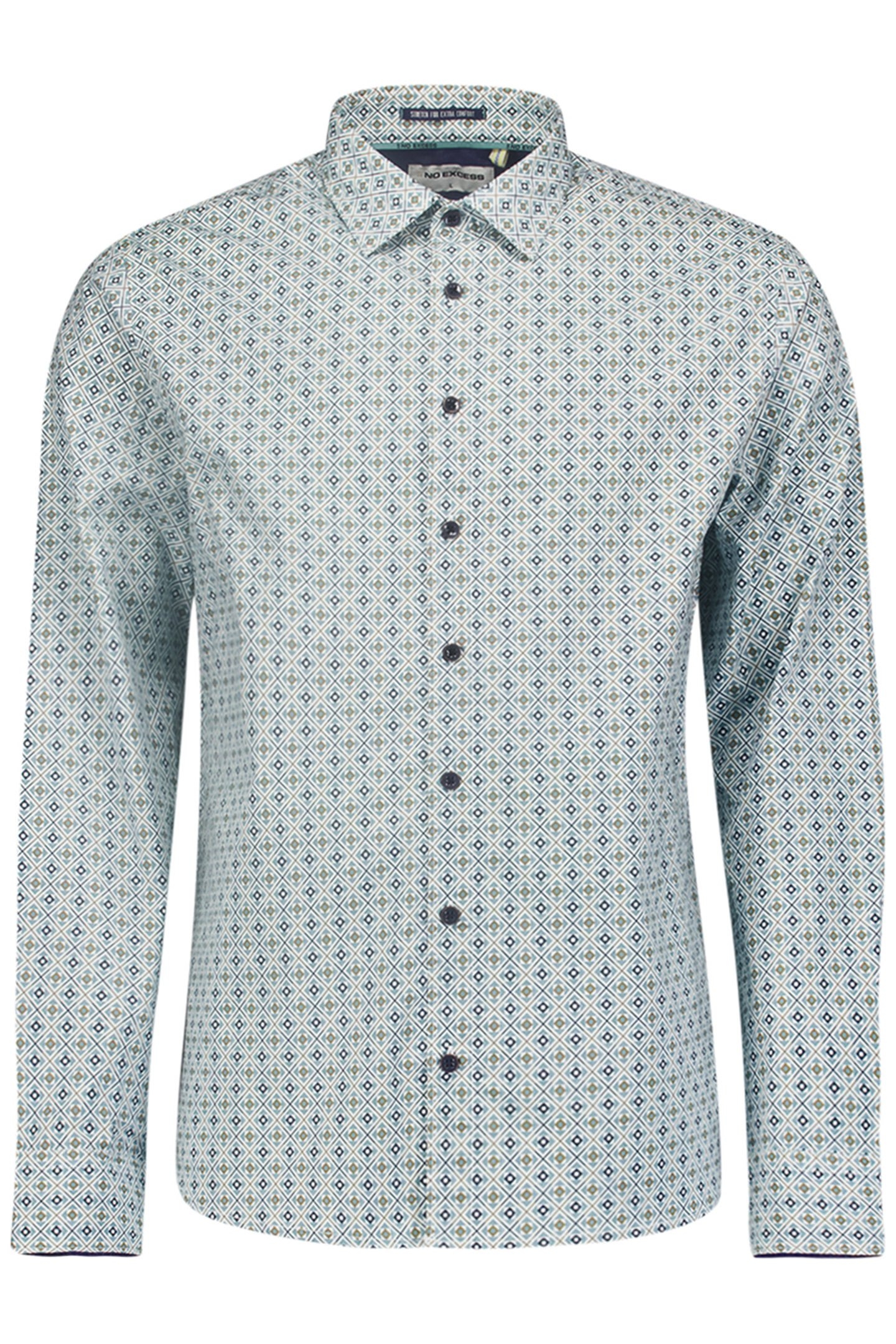SHIRT STRETCH ALLOVER PRINTED CLOUD 4