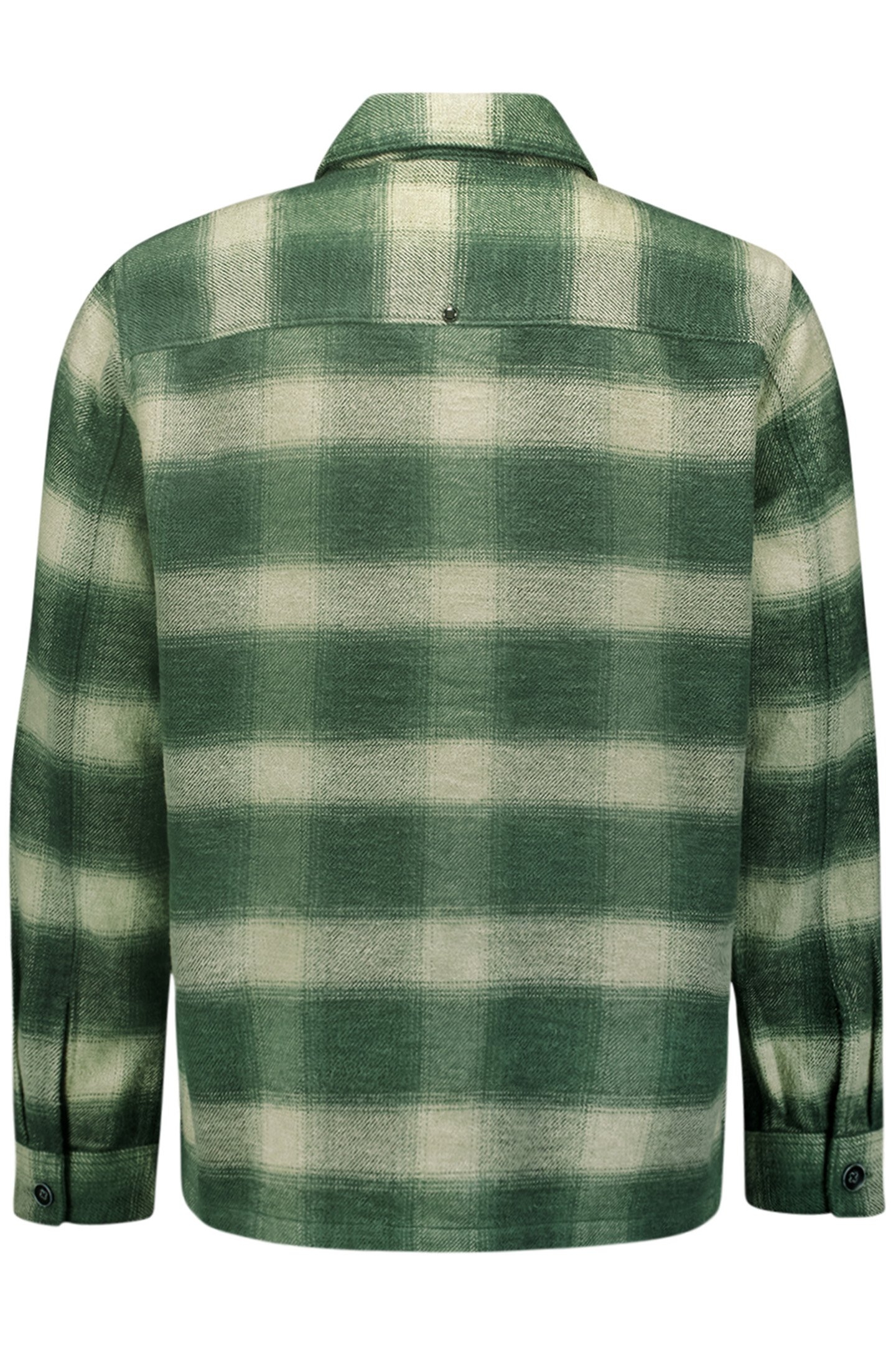 SHIRT CHECK DARK GREEN 5