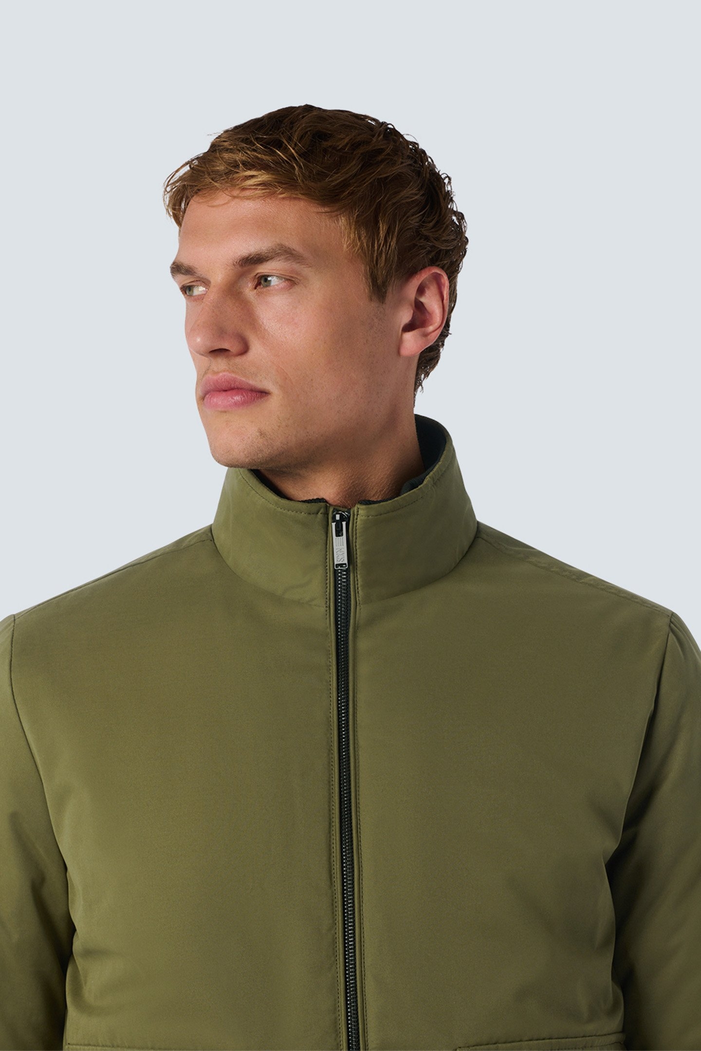 JACKET SHORT FIT PADDED ARMY 6