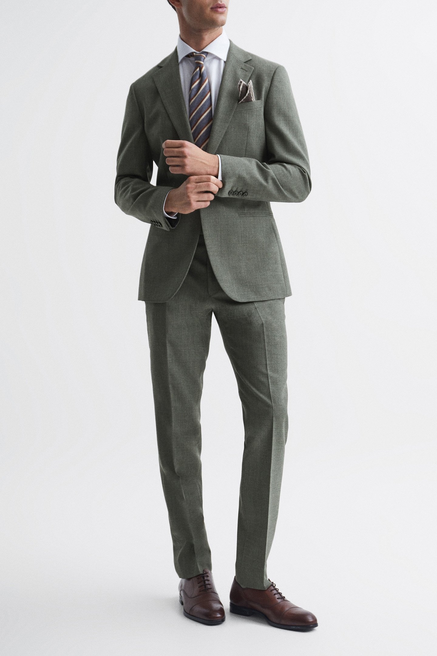 FIRM -PLAIN WEAVE MIXER T GREEN 3