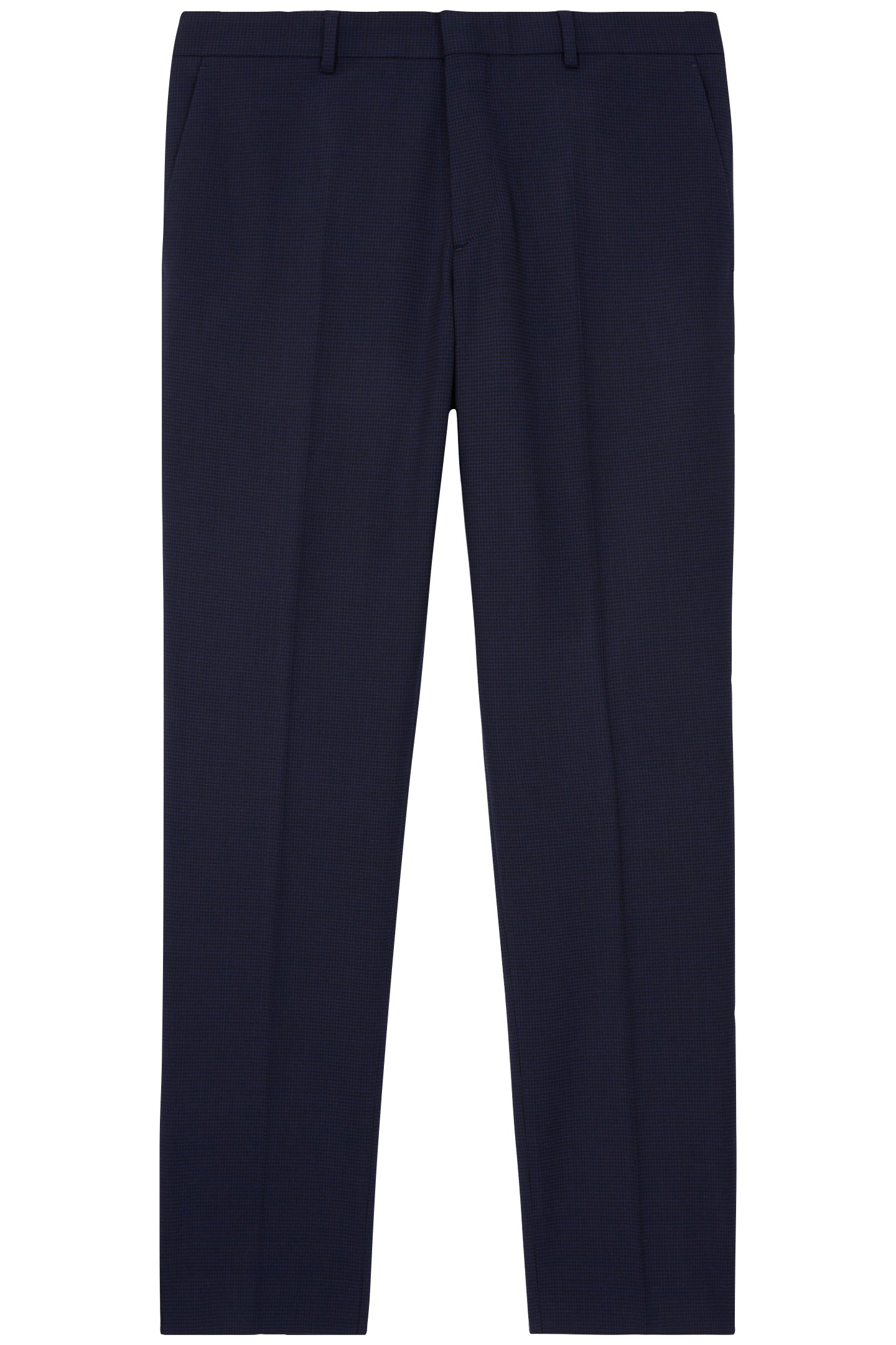 PANTALON COSTUME FIT BLACK/NAVY 3