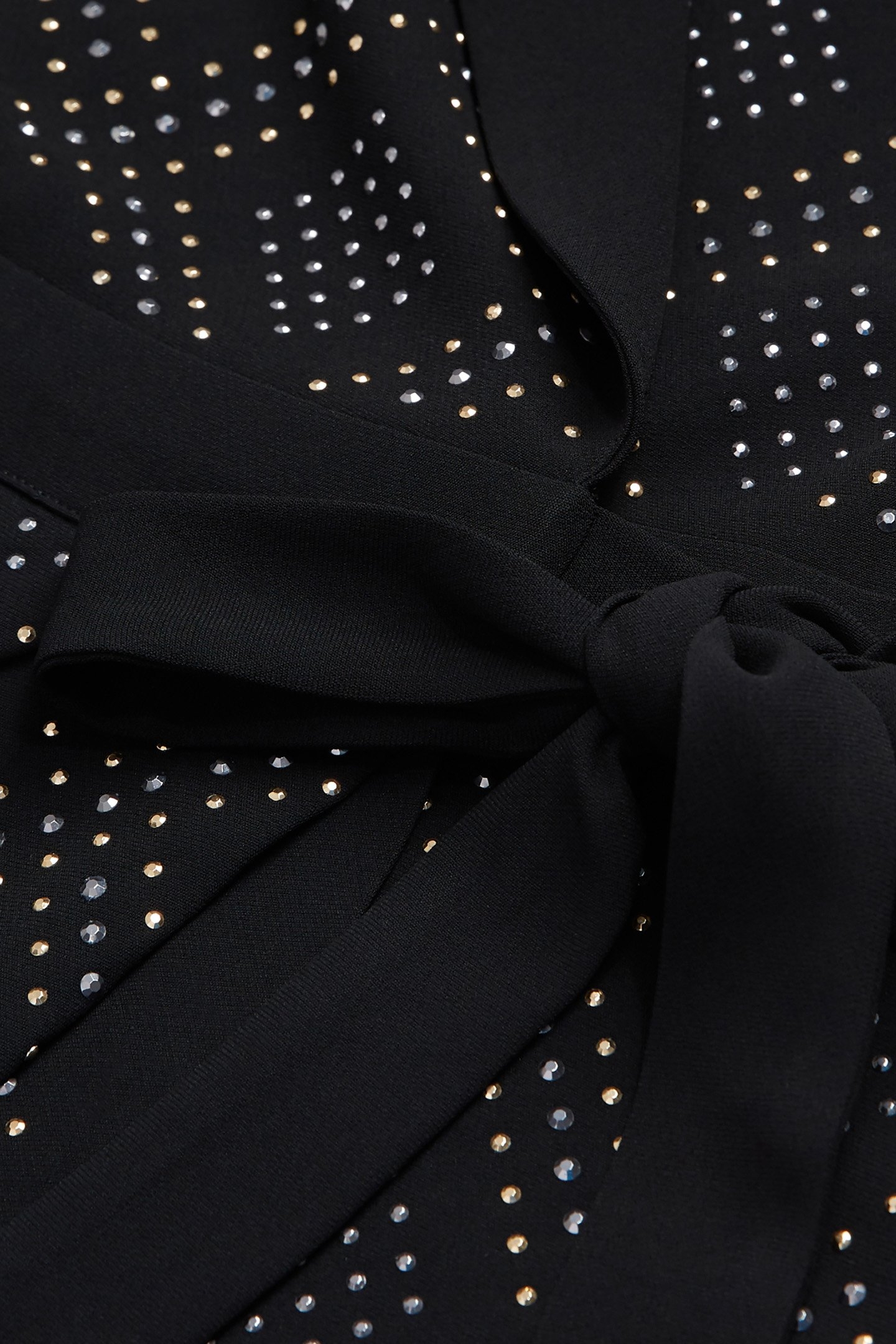 SHORT DRESS WITH LONG SLEEVES BLACK 2