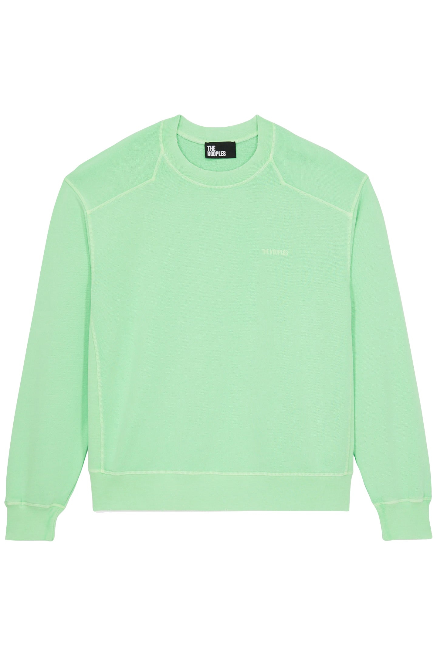SWEAT VINTAGE VERT FLUO 3