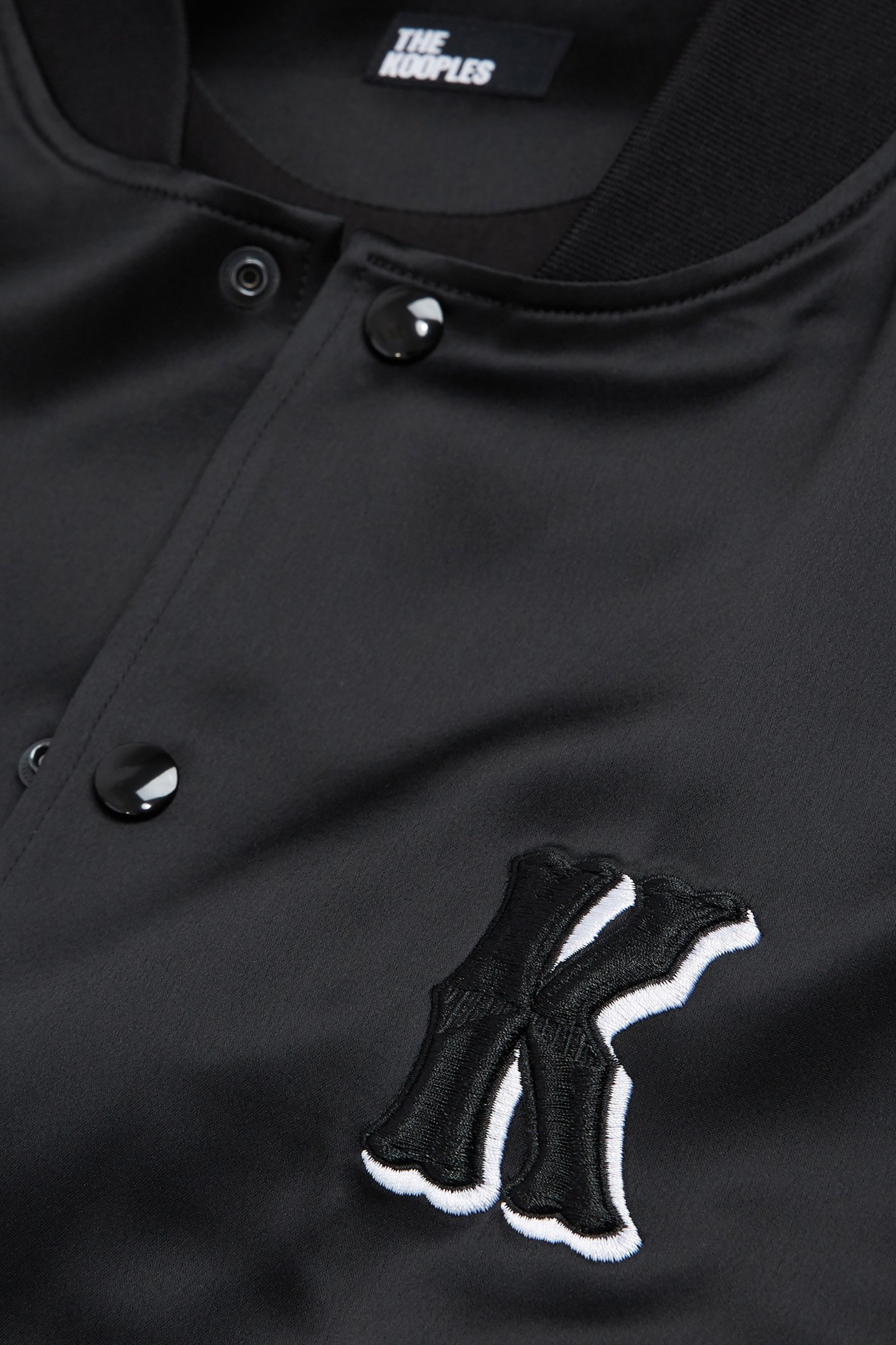 JACKET WITH RIBBED EDGES BLACK 6