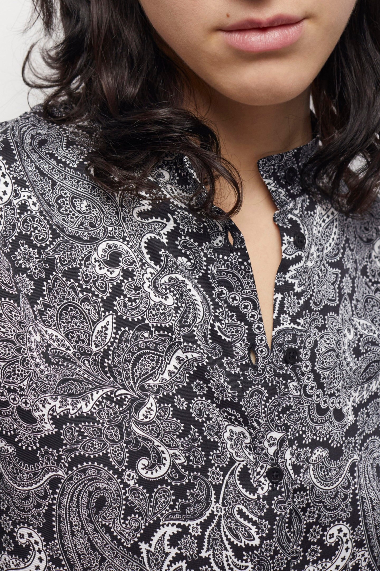 LONG SLEEVE SHIRT BLACK WHITE 6