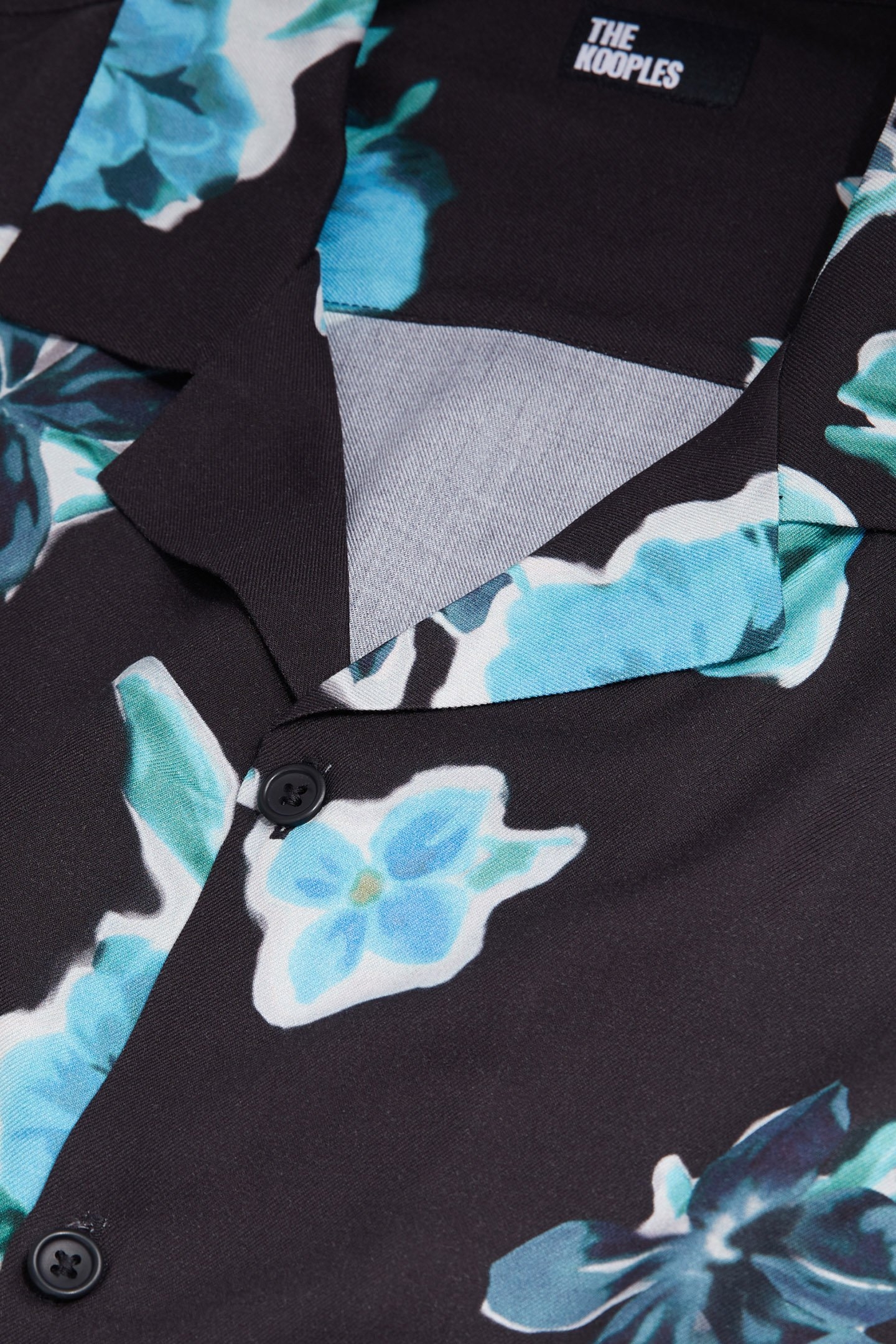 SHORT SLEEVE SHIRT WITH CLASSIC COLLAR BLACK BLUE 8