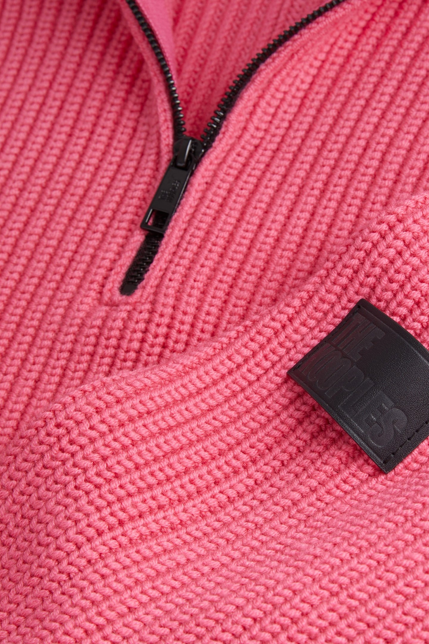 TRUCKER NECK SWEATER OLD PINK 6